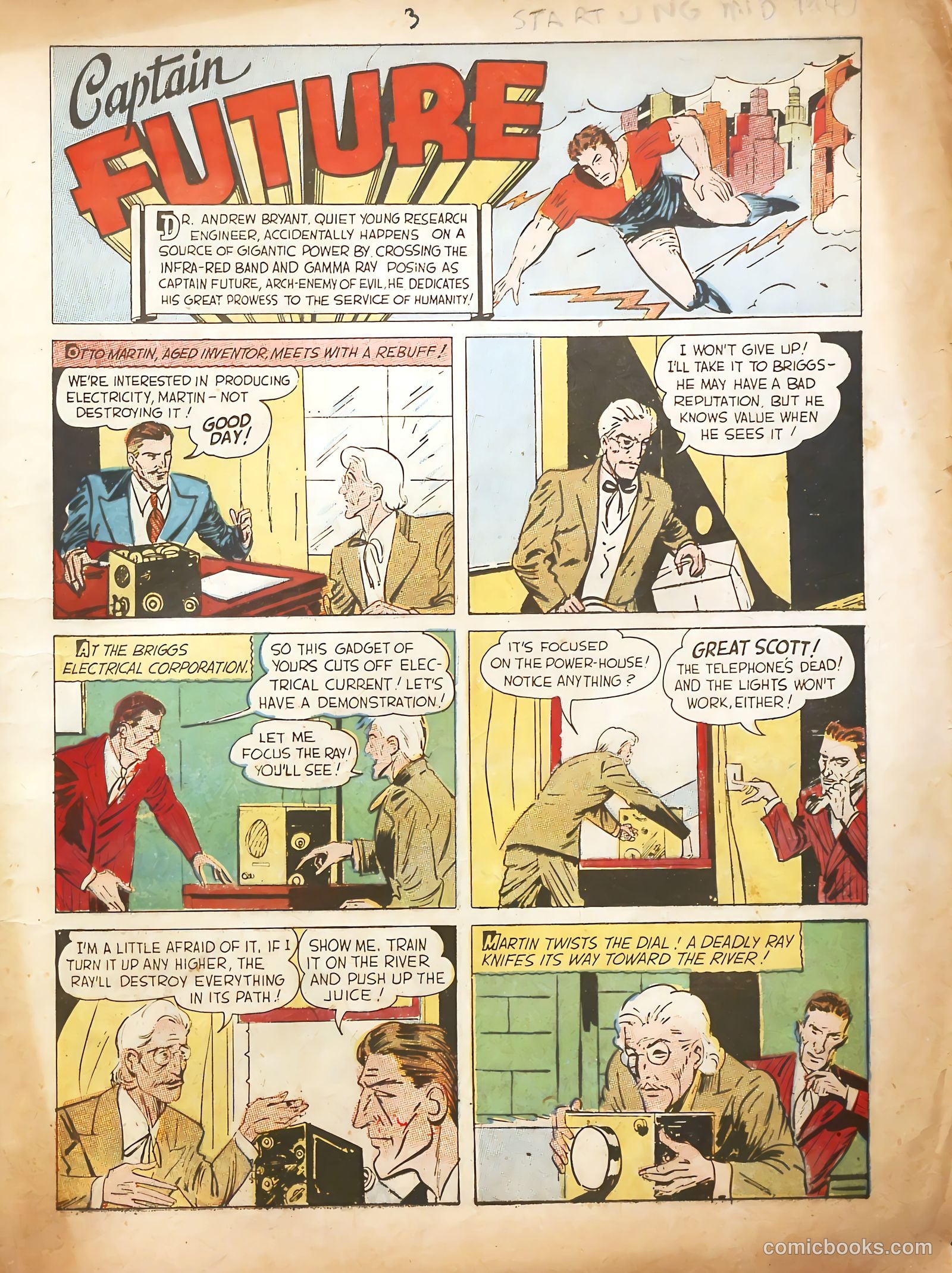Startling Comics #3 — page 3 of 69