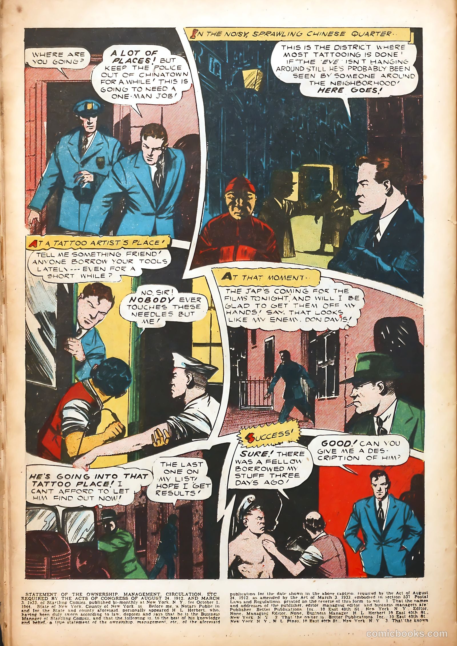Startling Comics #32 — page 38 of 52