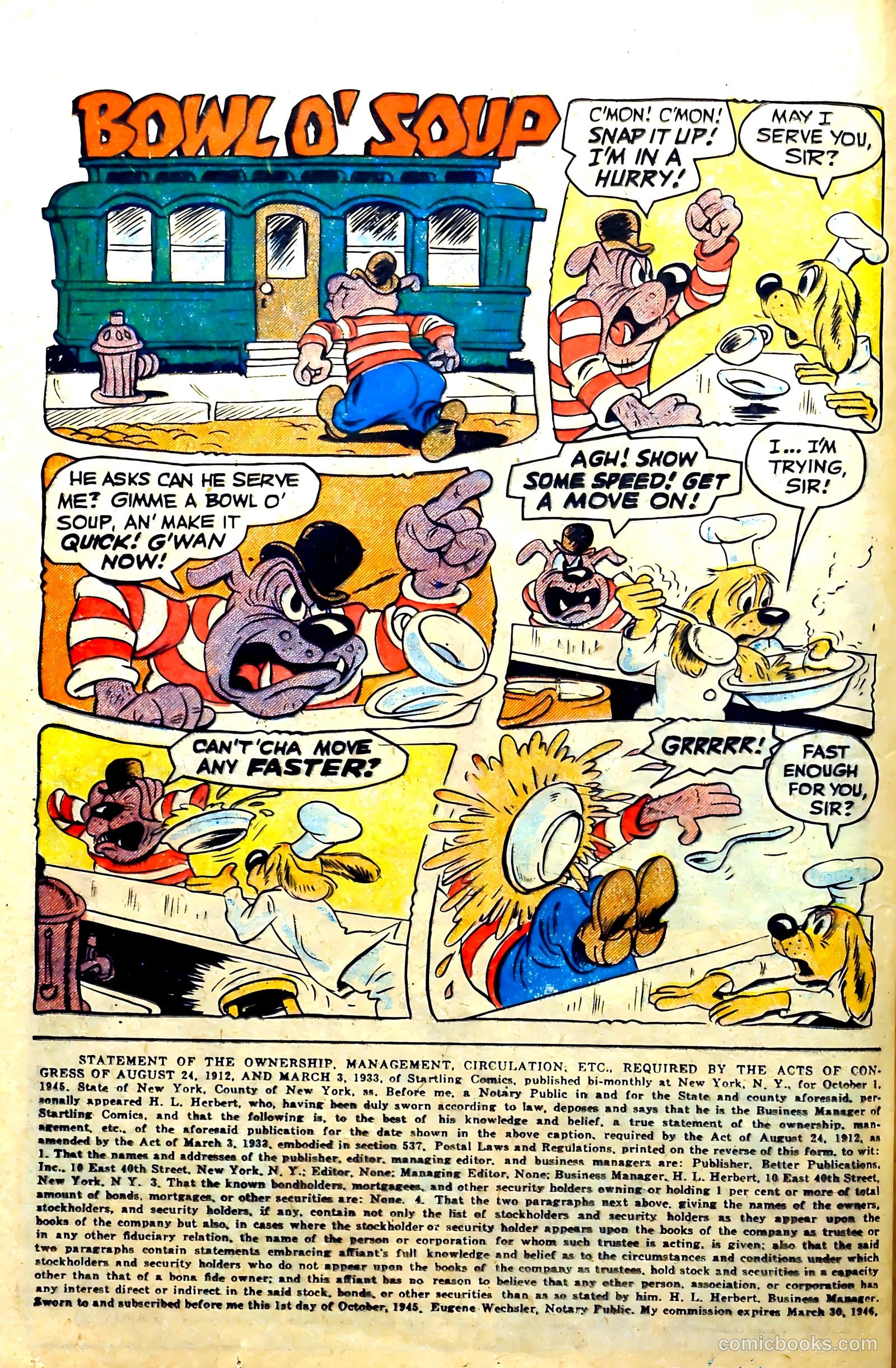Startling Comics #38 — page 38 of 52