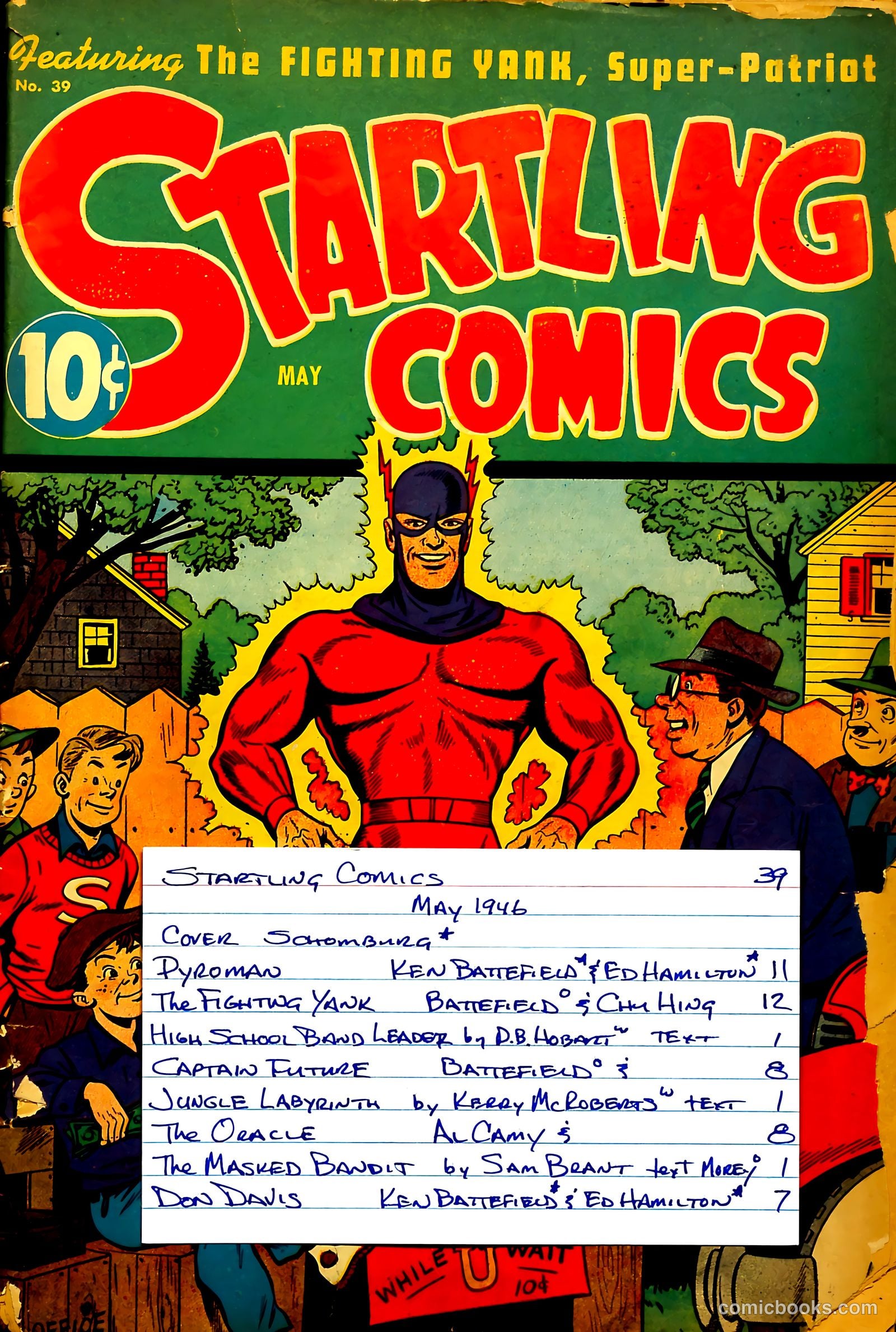 Startling Comics #39 — page 53 of 53