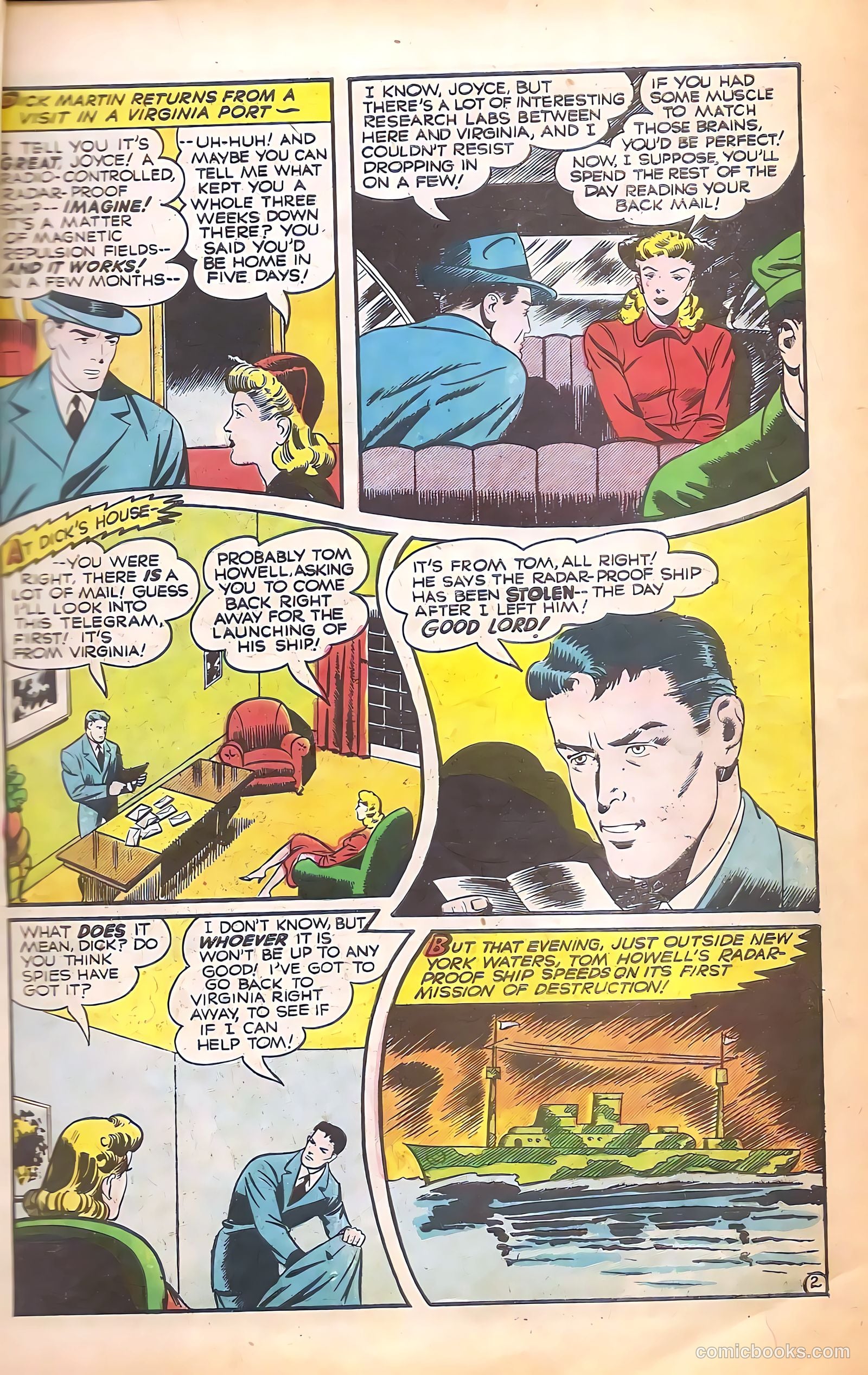 Startling Comics #40 — page 13 of 53