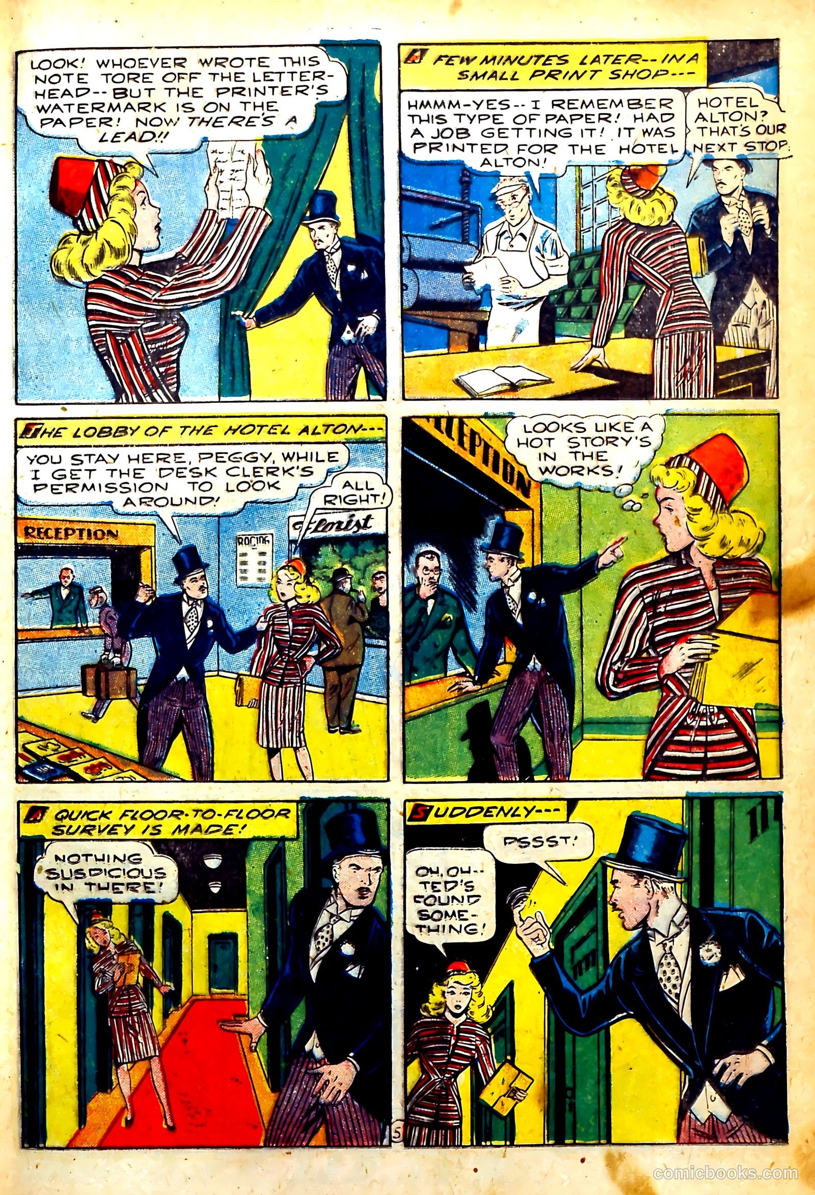 Startling Comics #41 — page 19 of 51
