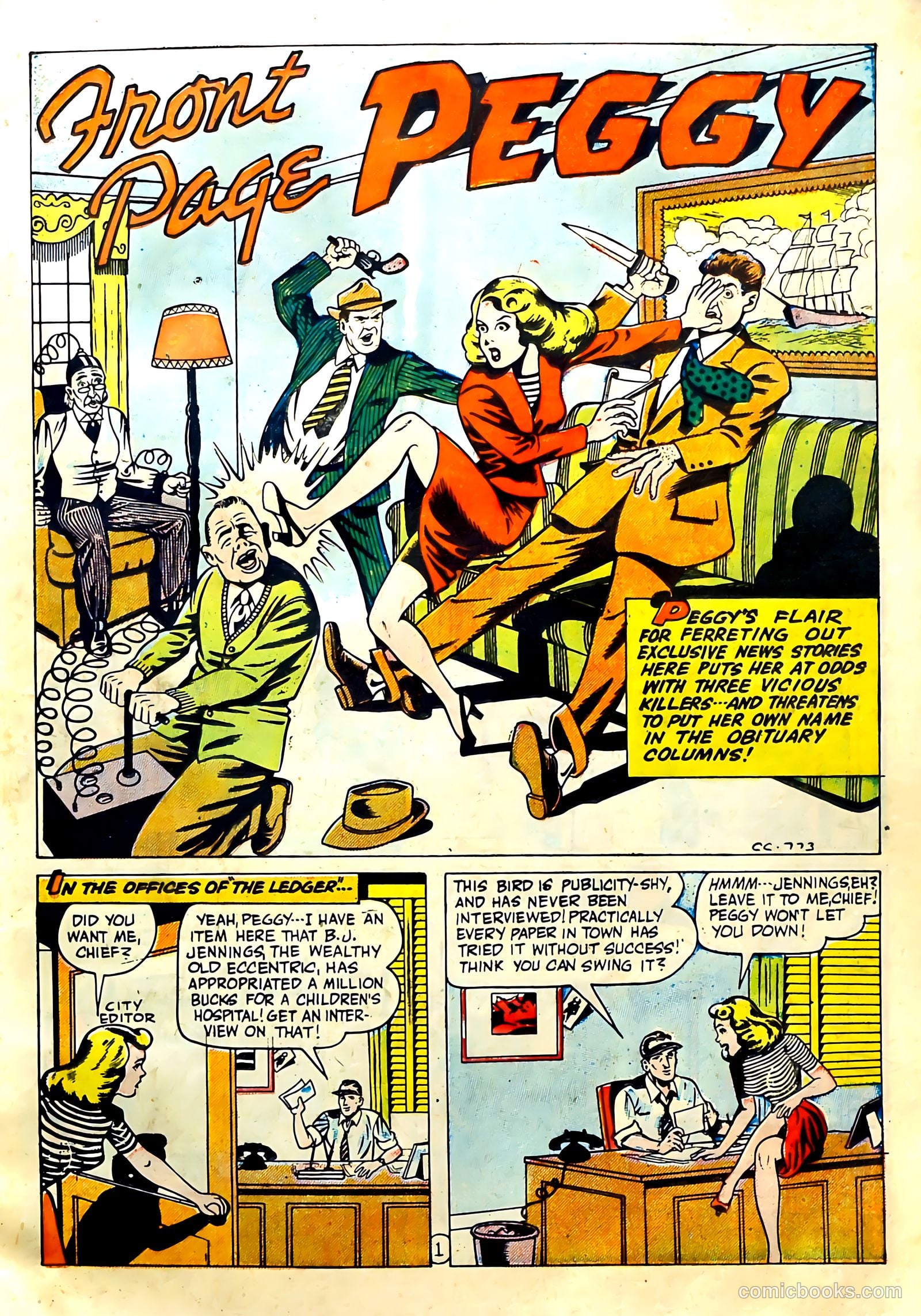 Startling Comics #42 — page 17 of 52