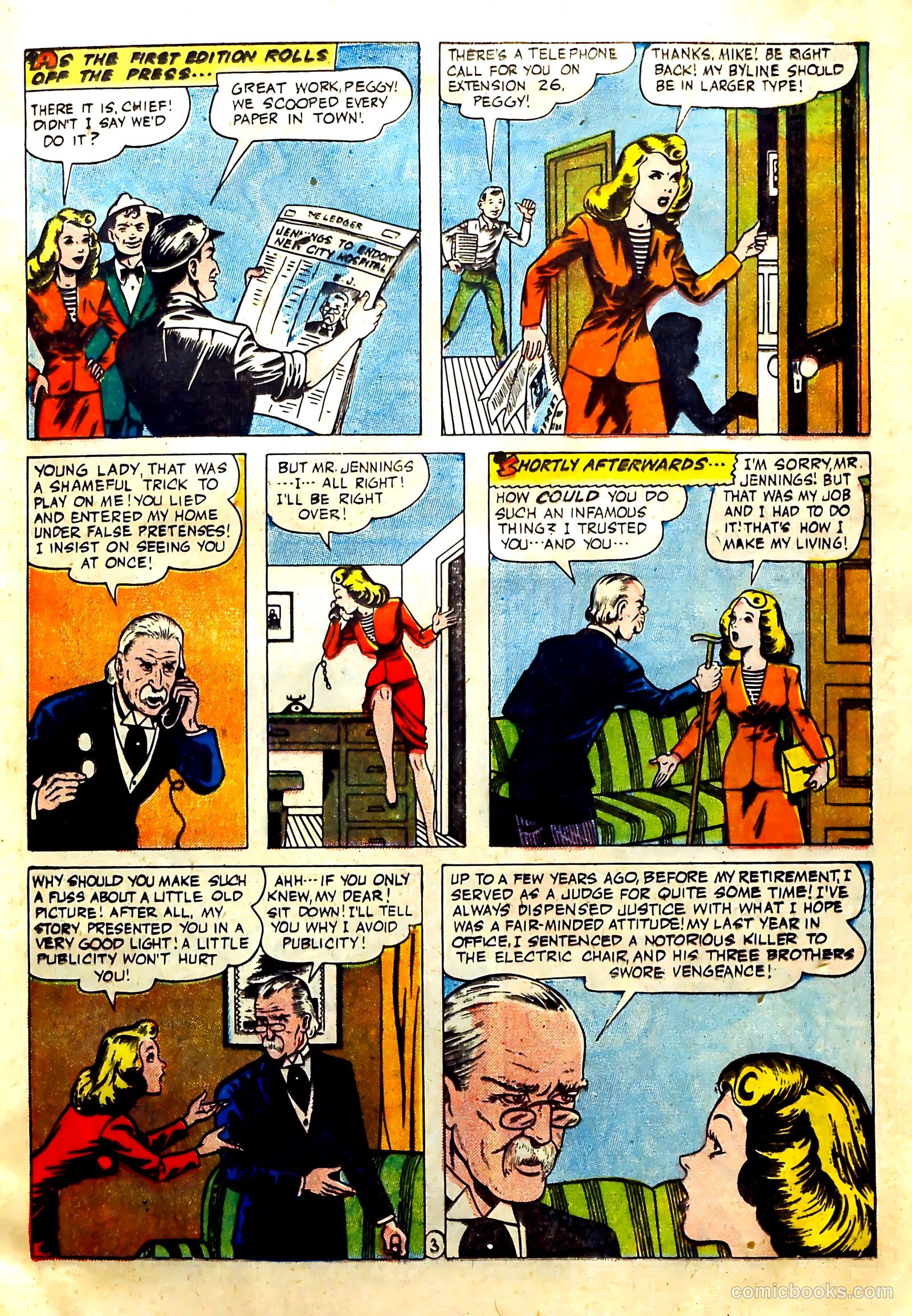 Startling Comics #42 — page 19 of 52
