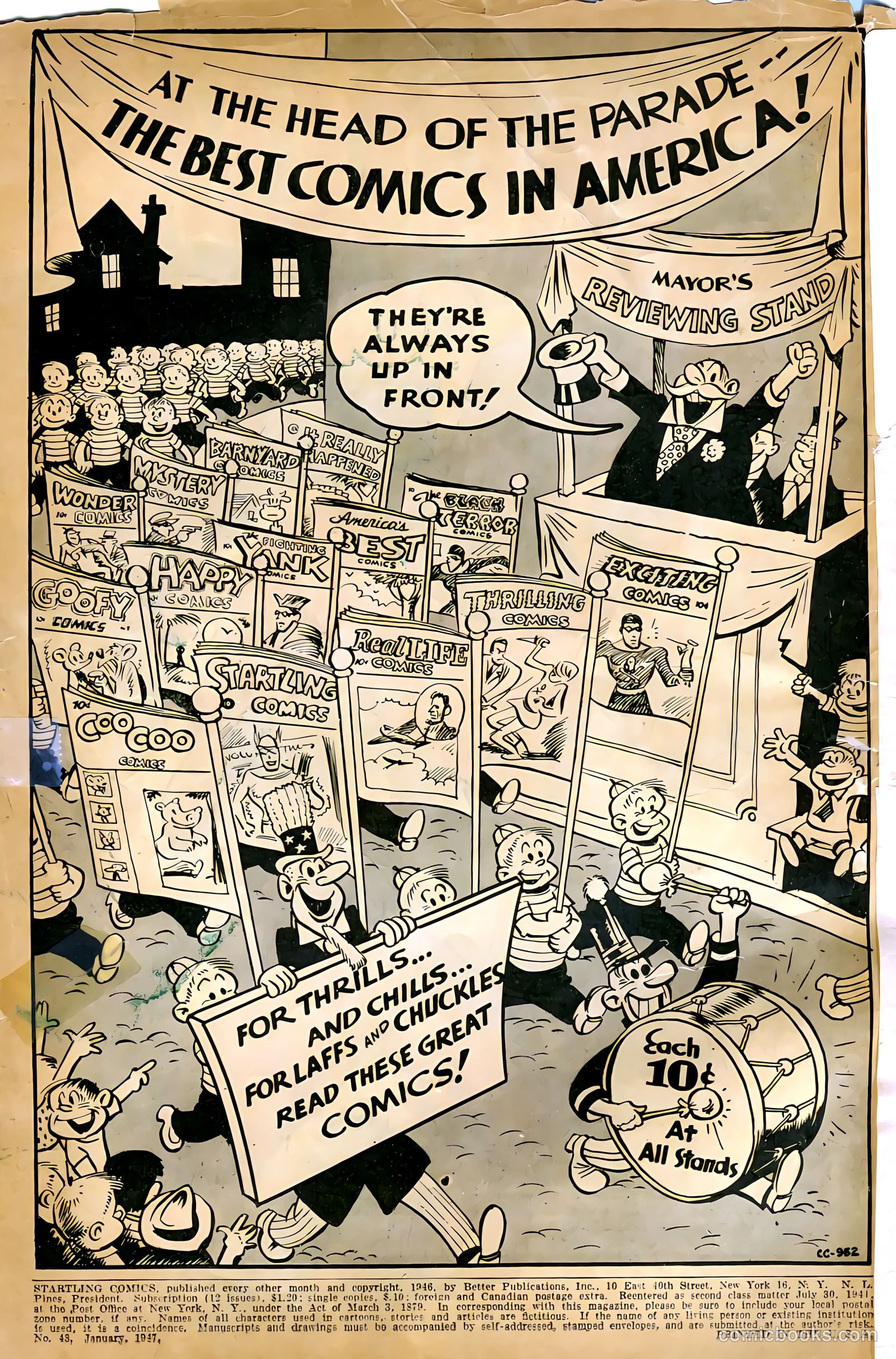 Startling Comics #43 — page 3 of 53