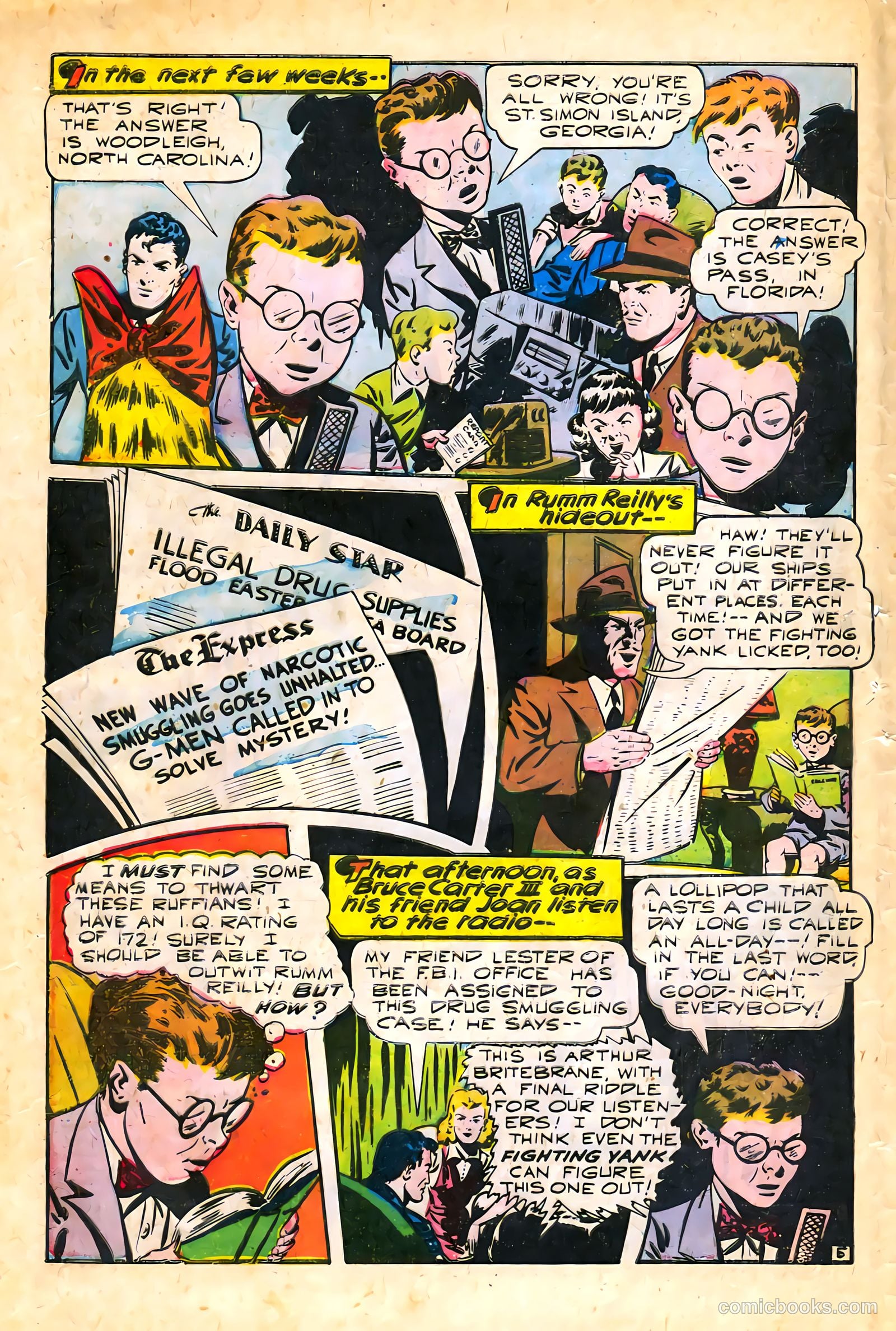 Startling Comics #43 — page 9 of 53