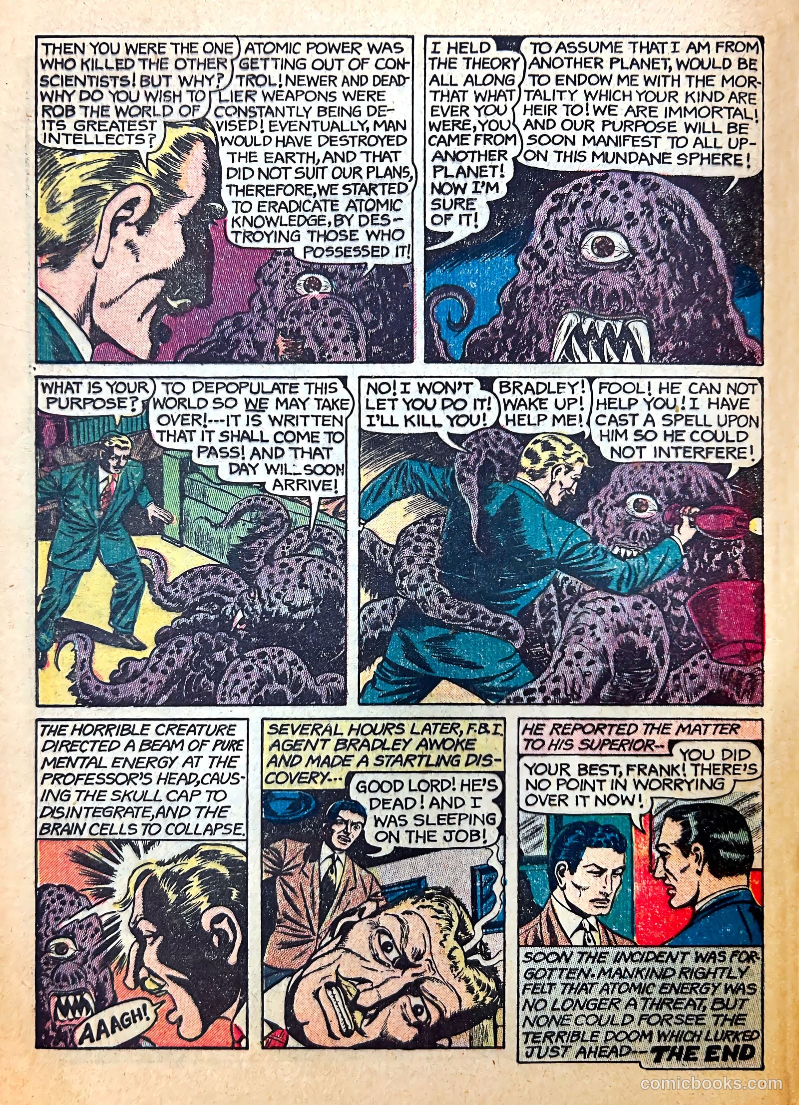Startling Terror Tales #10 — page 8 of 36