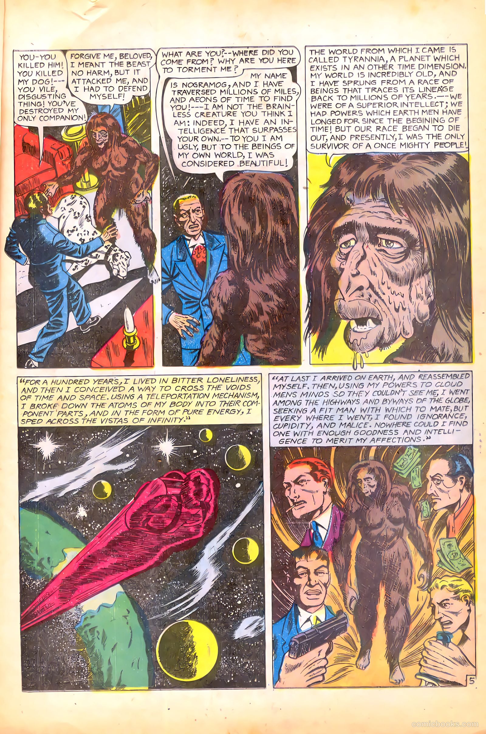 Startling Terror Tales #13 — page 7 of 36