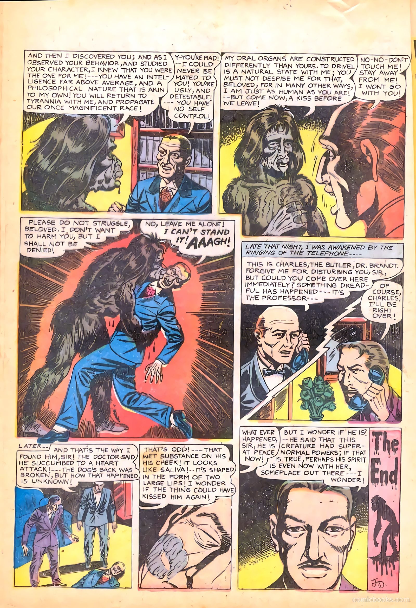 Startling Terror Tales #13 — page 8 of 36