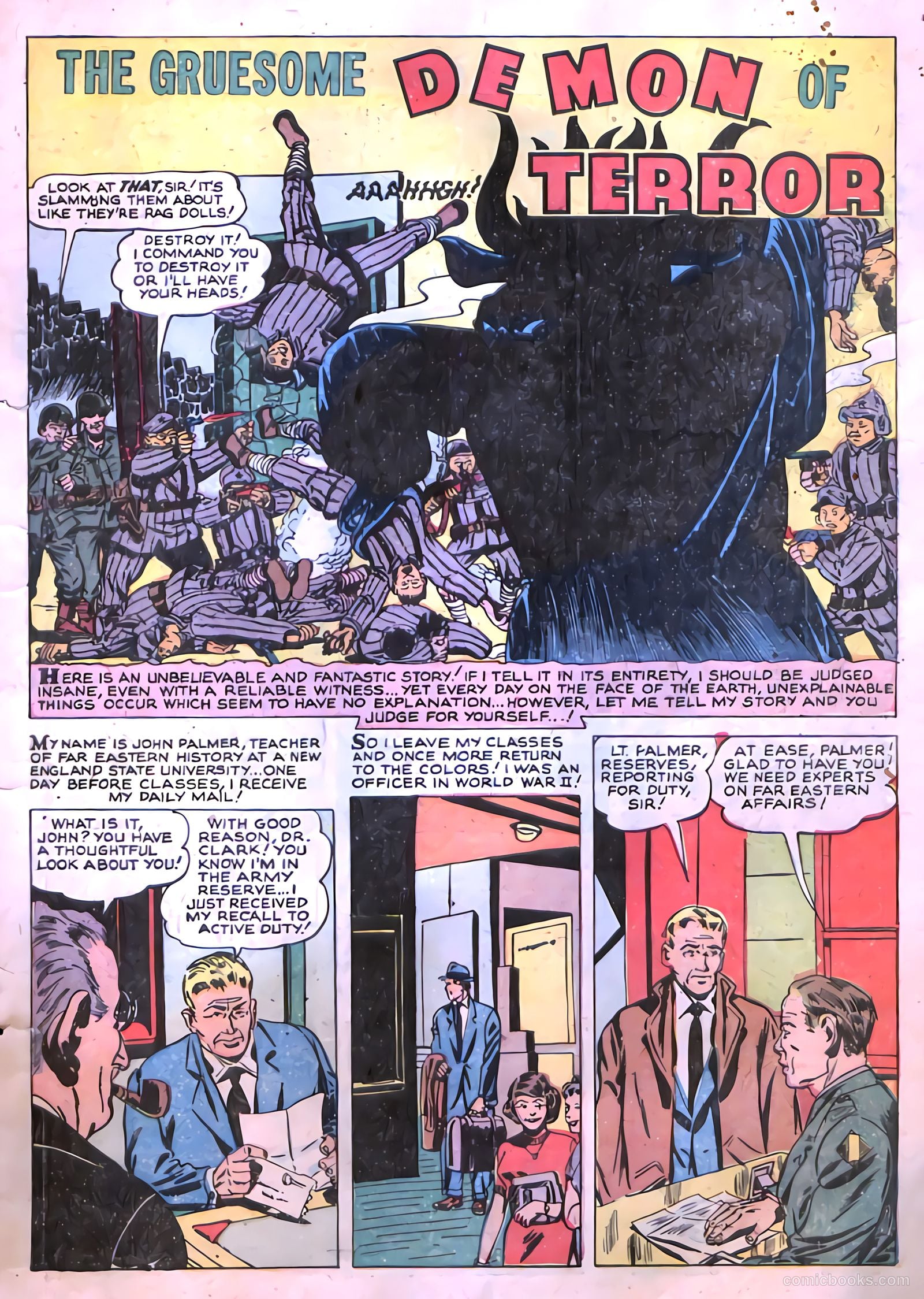 Startling Terror Tales #5 — page 3 of 36
