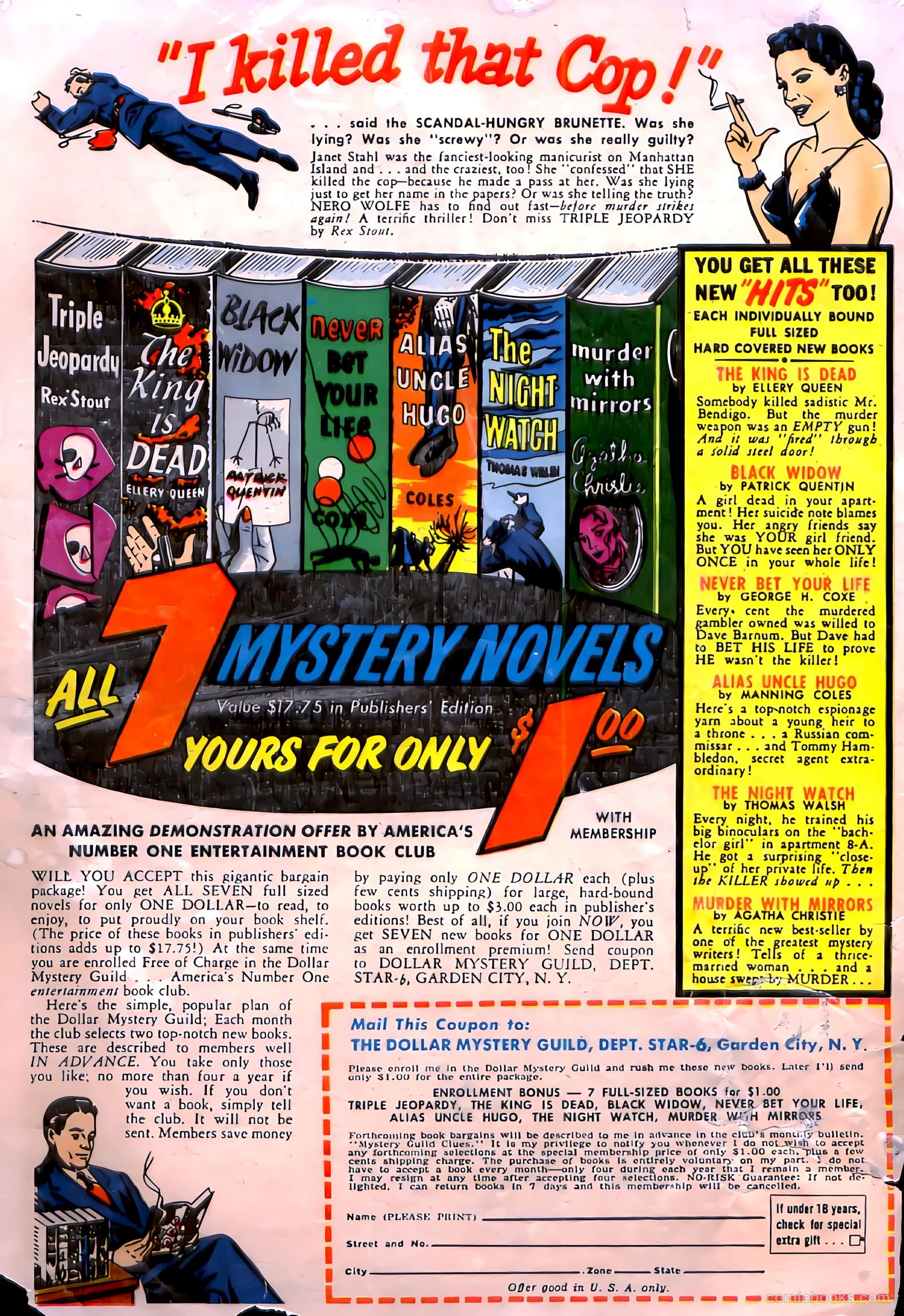 Startling Terror Tales #5 — page 36 of 36