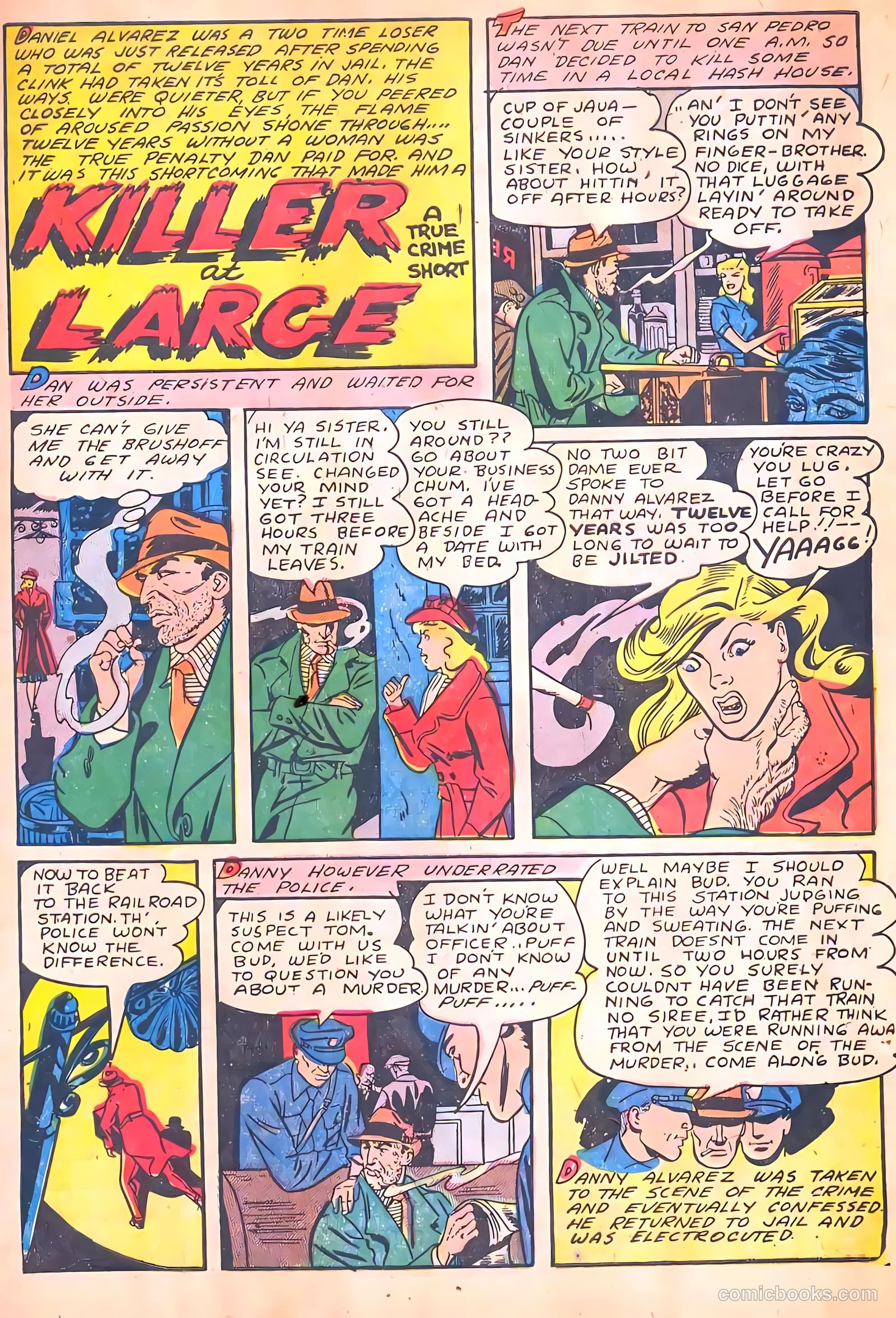 Startling Terror Tales #6 — page 9 of 36