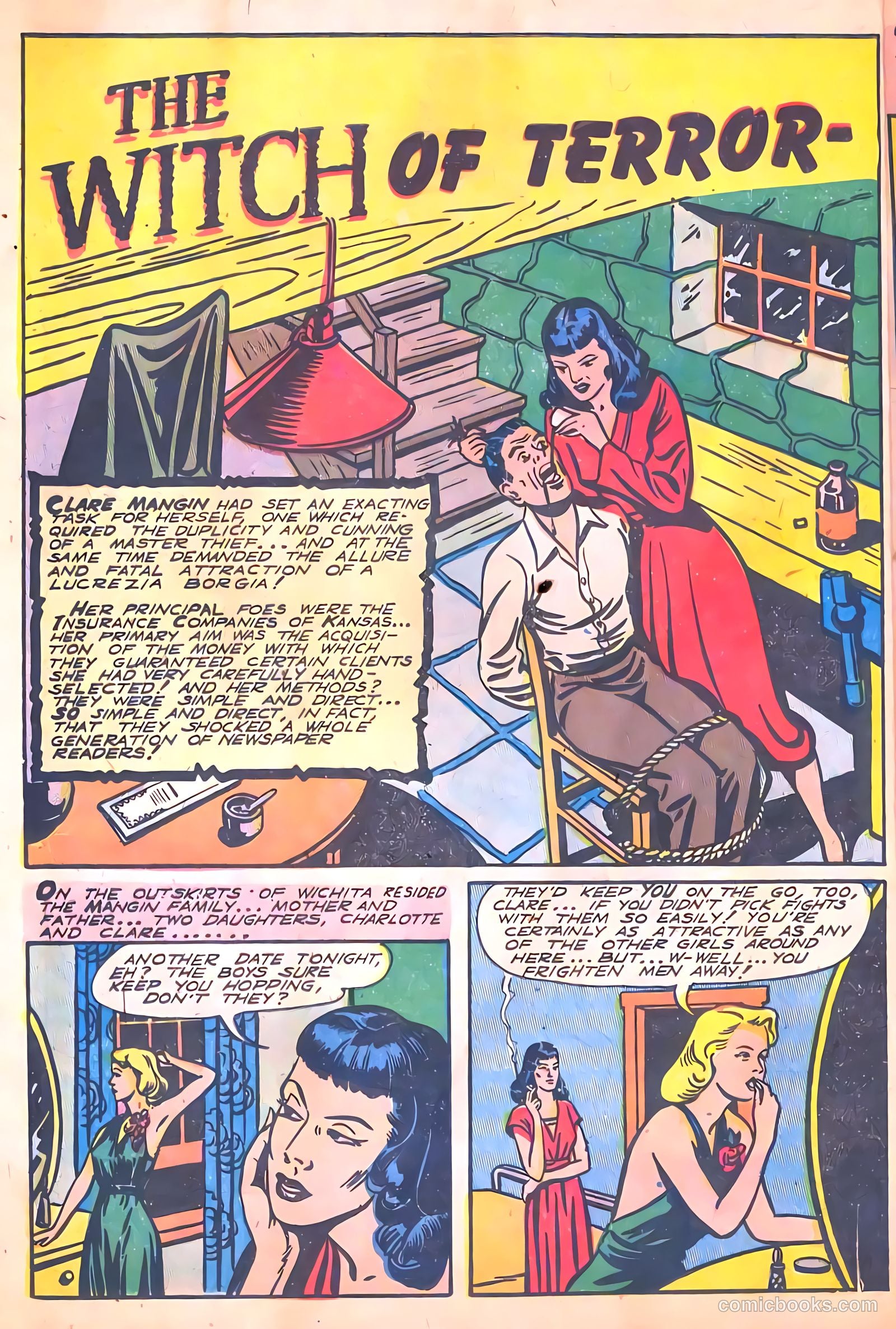 Startling Terror Tales #6 — page 12 of 36
