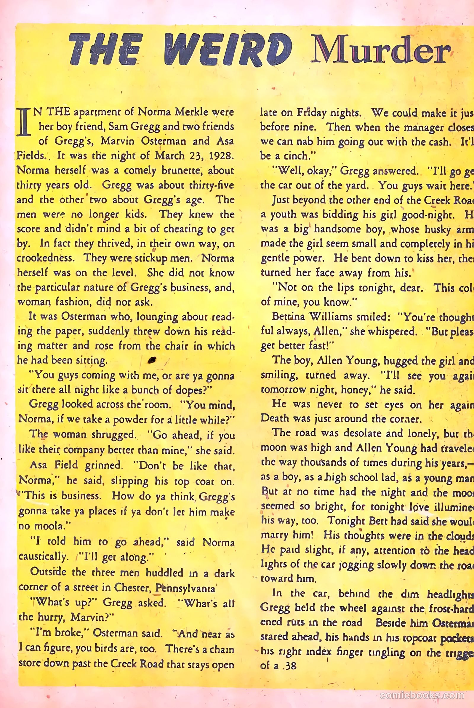 Startling Terror Tales #6 — page 21 of 36