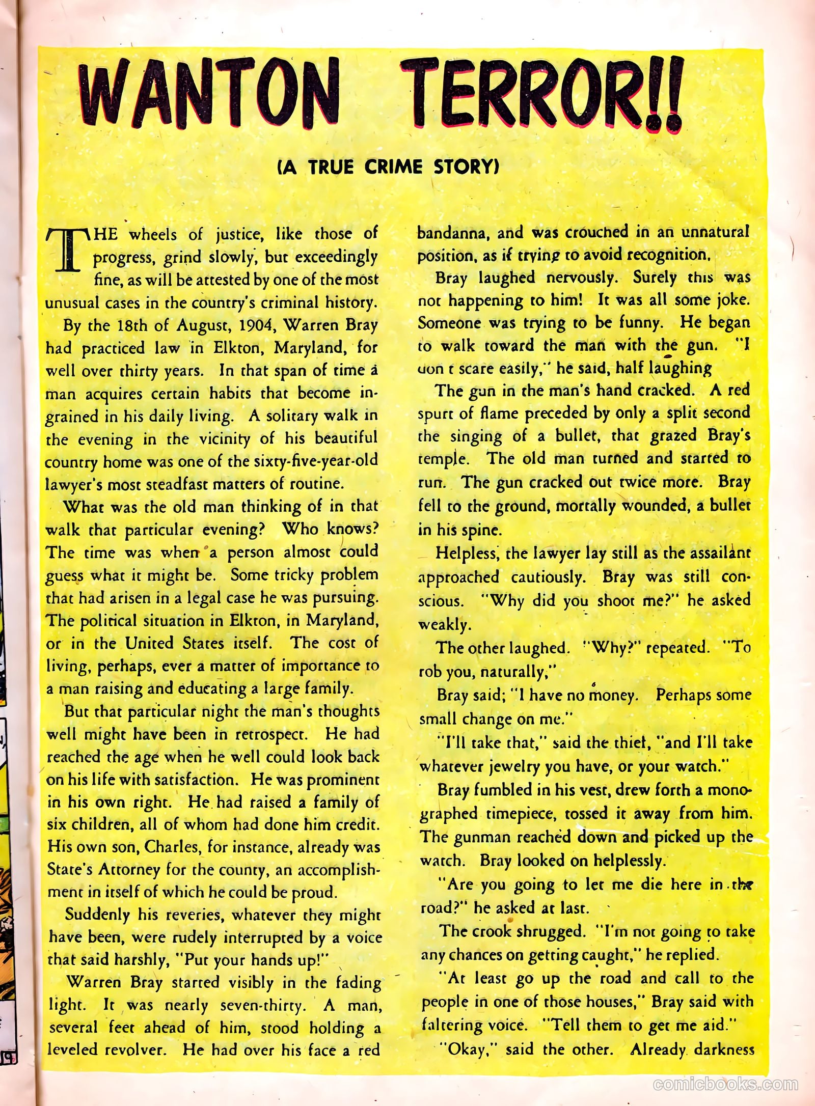 Startling Terror Tales #8 — page 21 of 36