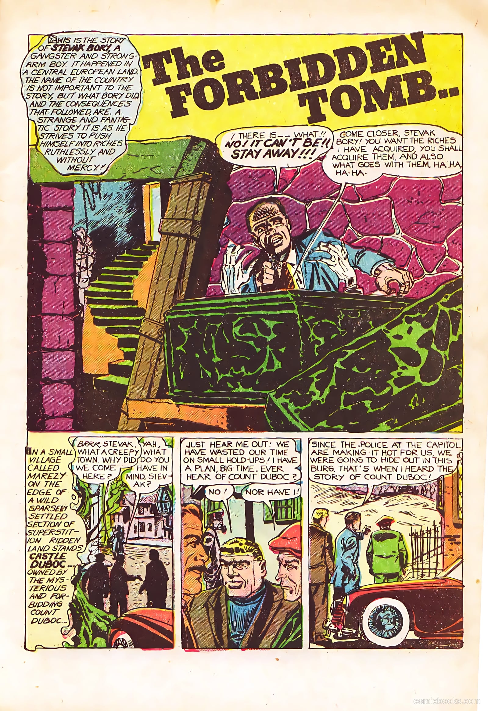 Startling Terror Tales #9 — page 3 of 36