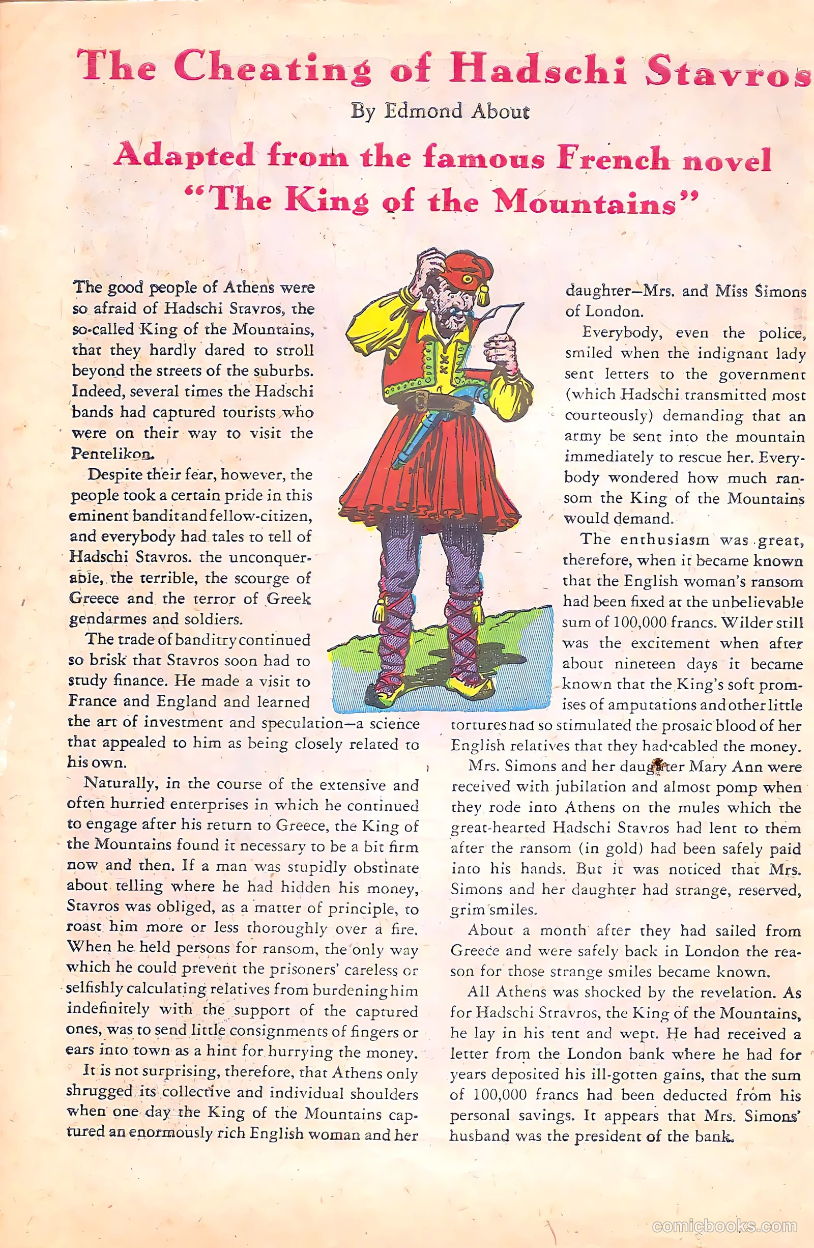 Stories by Famous Authors Illustrated #11 — page 49 of 51