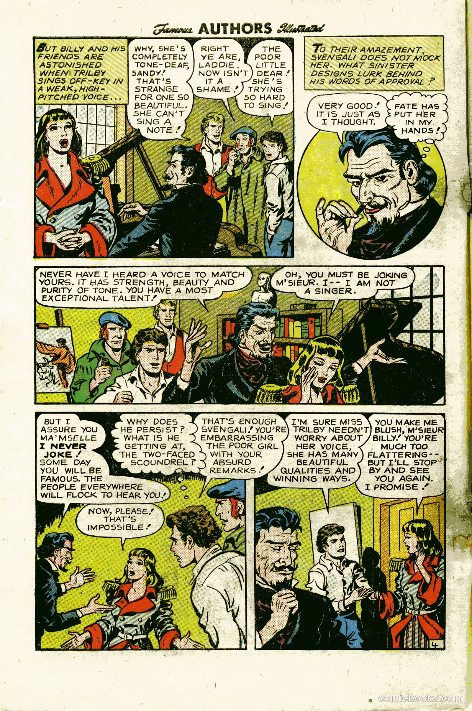 Stories by Famous Authors Illustrated #12 — page 6 of 36