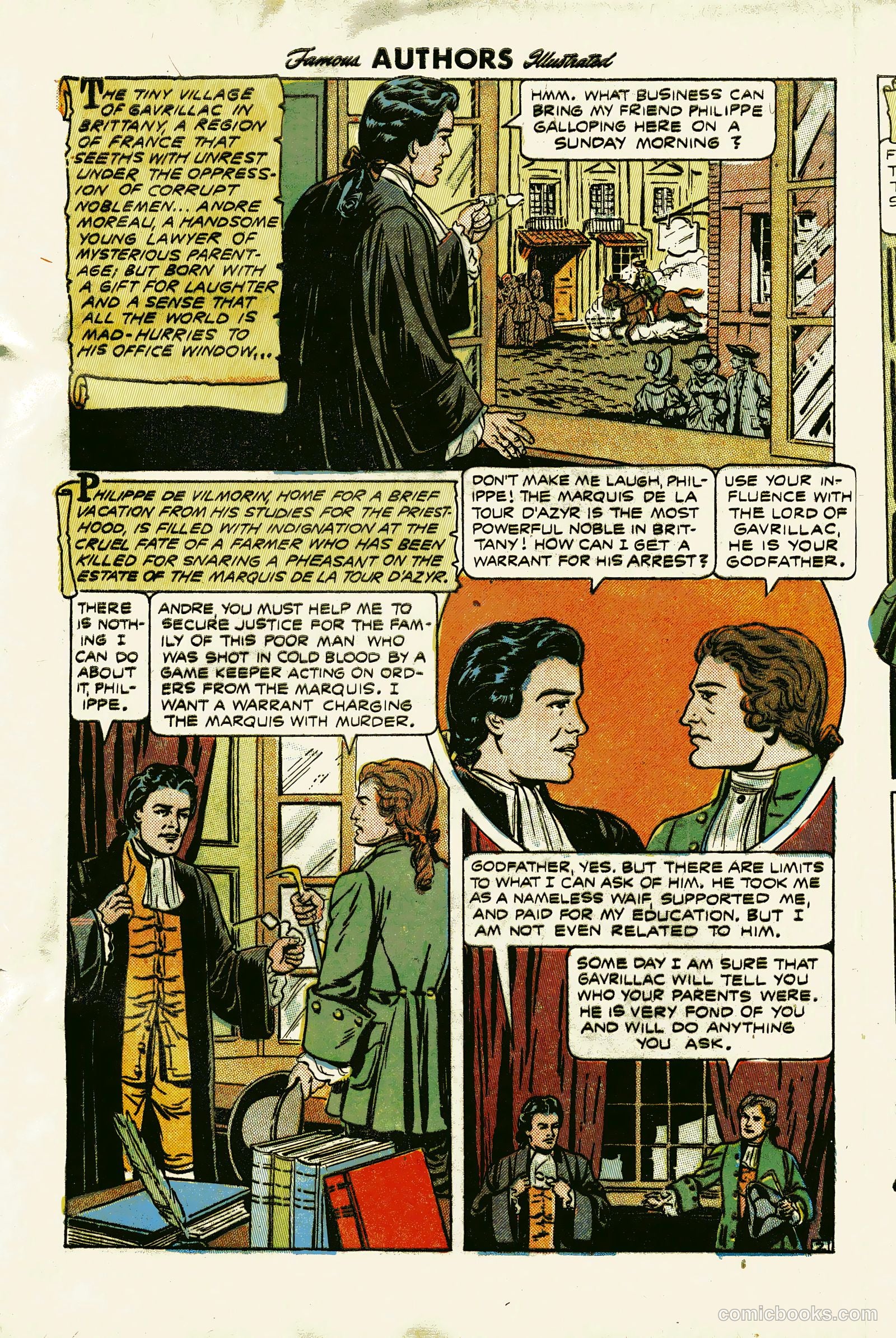 Stories by Famous Authors Illustrated #13 — page 4 of 36