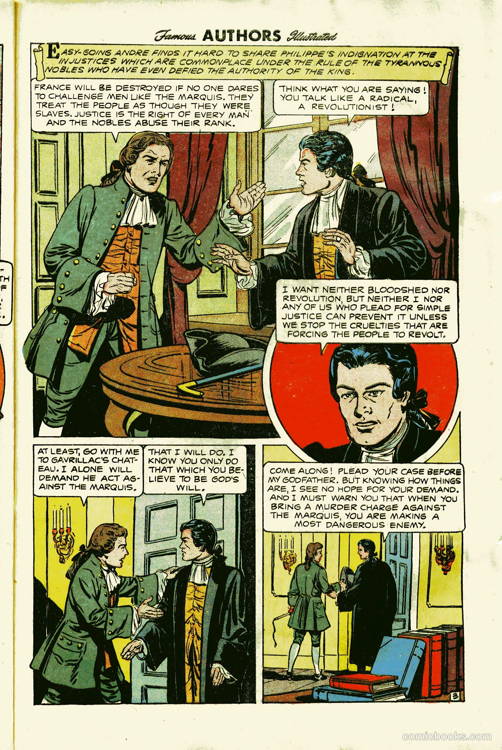 Stories by Famous Authors Illustrated #13 — page 5 of 36