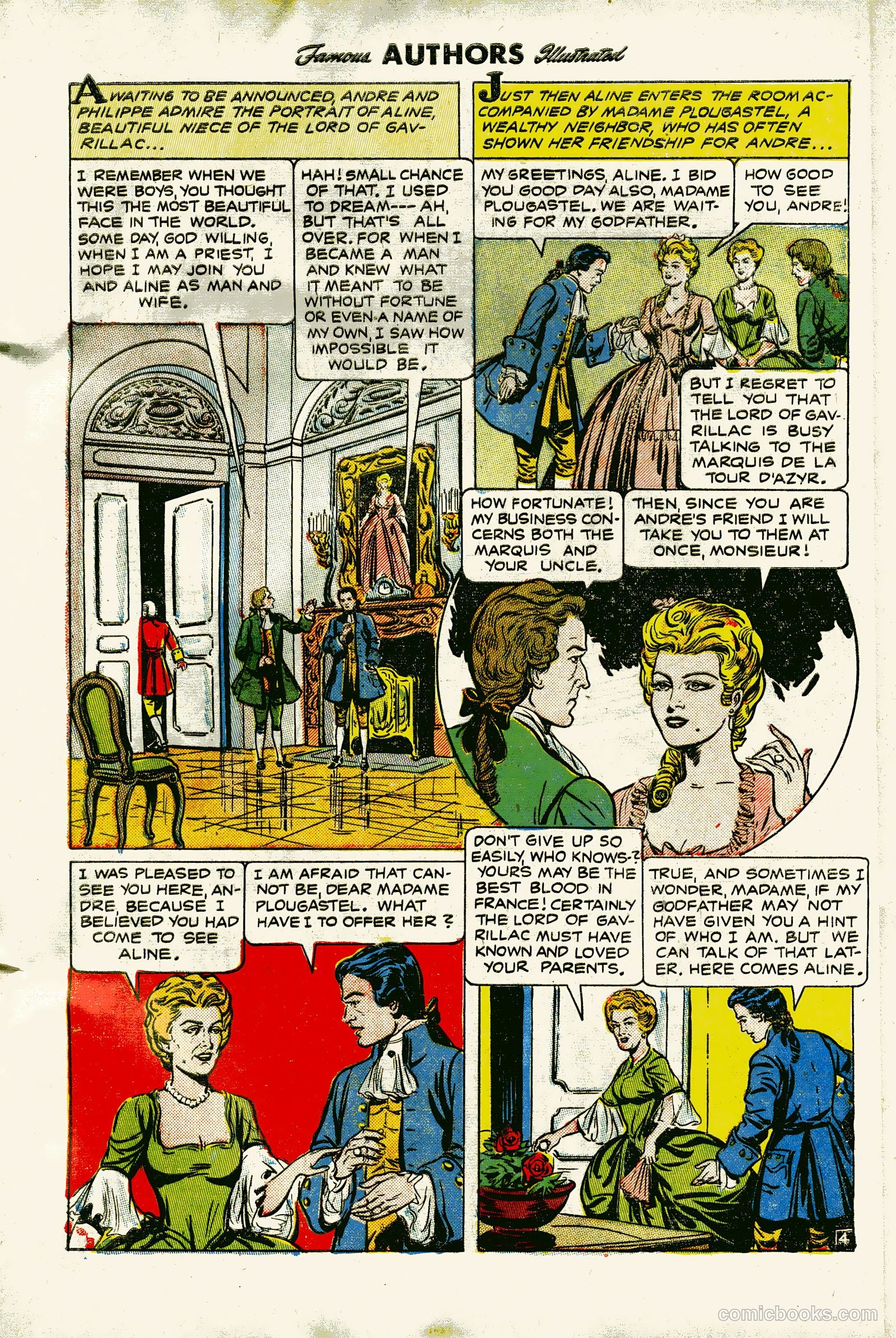 Stories by Famous Authors Illustrated #13 — page 6 of 36
