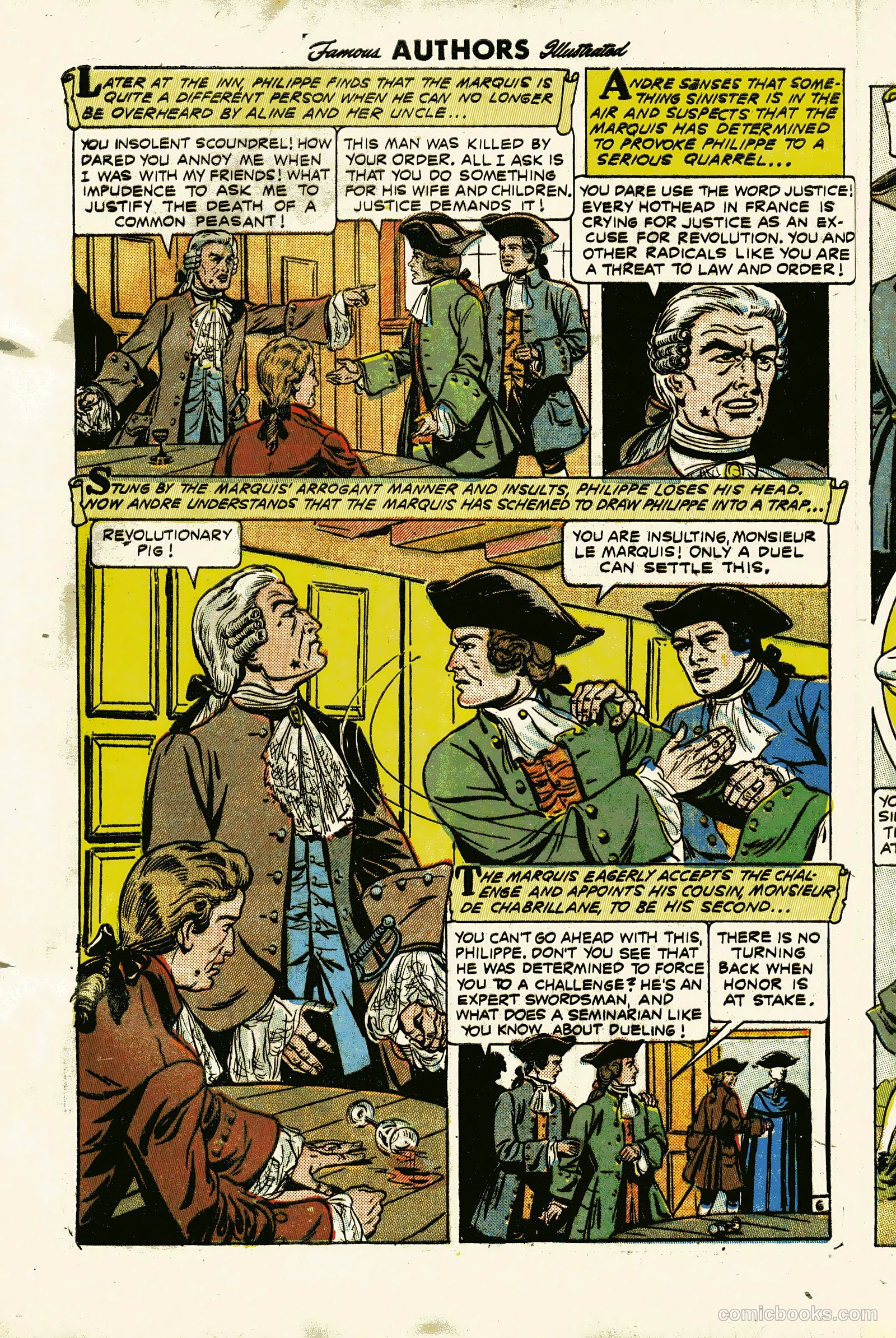Stories by Famous Authors Illustrated #13 — page 8 of 36