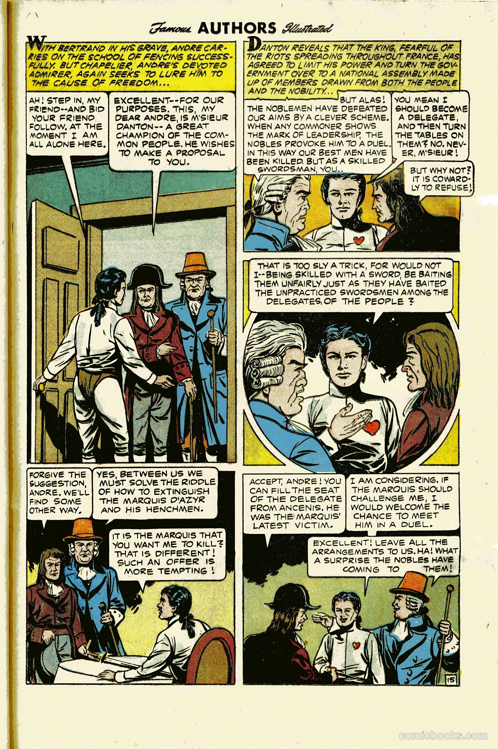 Stories by Famous Authors Illustrated #13 — page 17 of 36