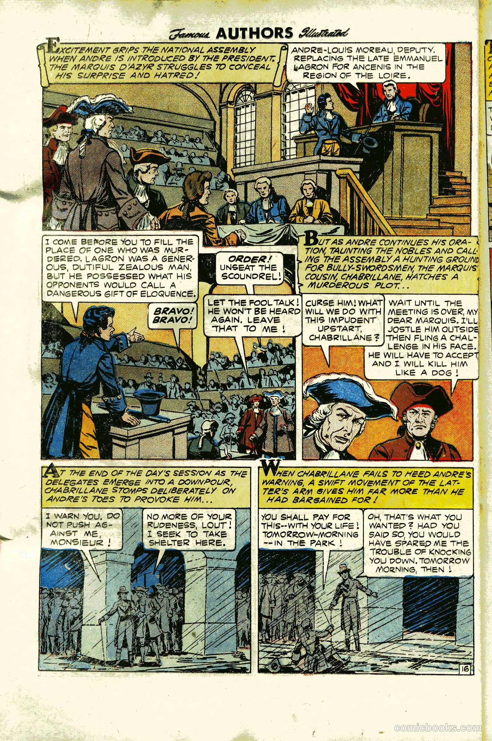 Stories by Famous Authors Illustrated #13 — page 18 of 36