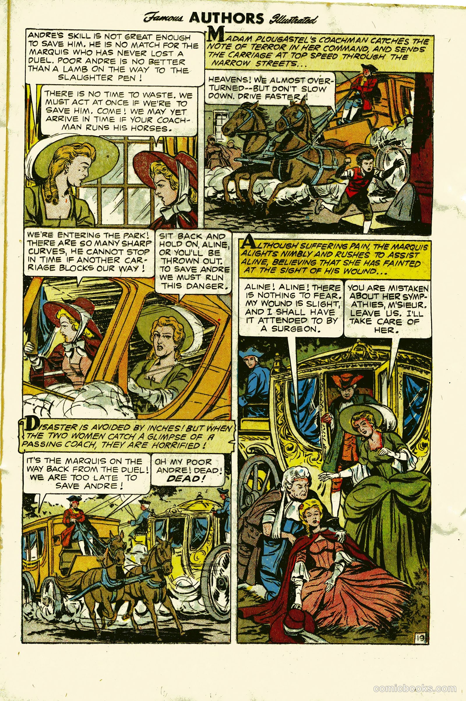 Stories by Famous Authors Illustrated #13 — page 21 of 36