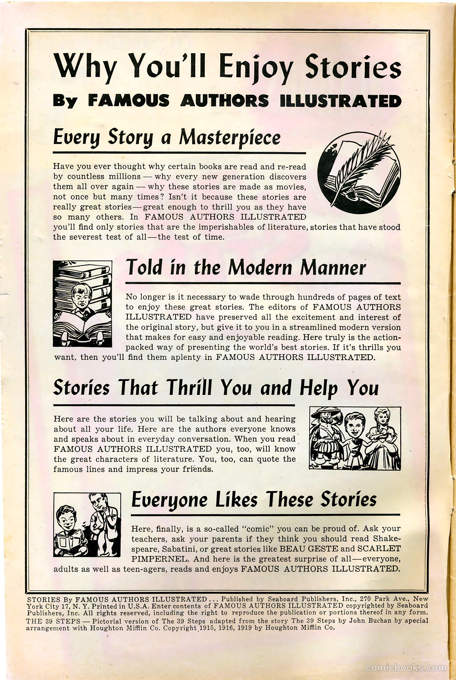 Stories by Famous Authors Illustrated #4 — page 2 of 52