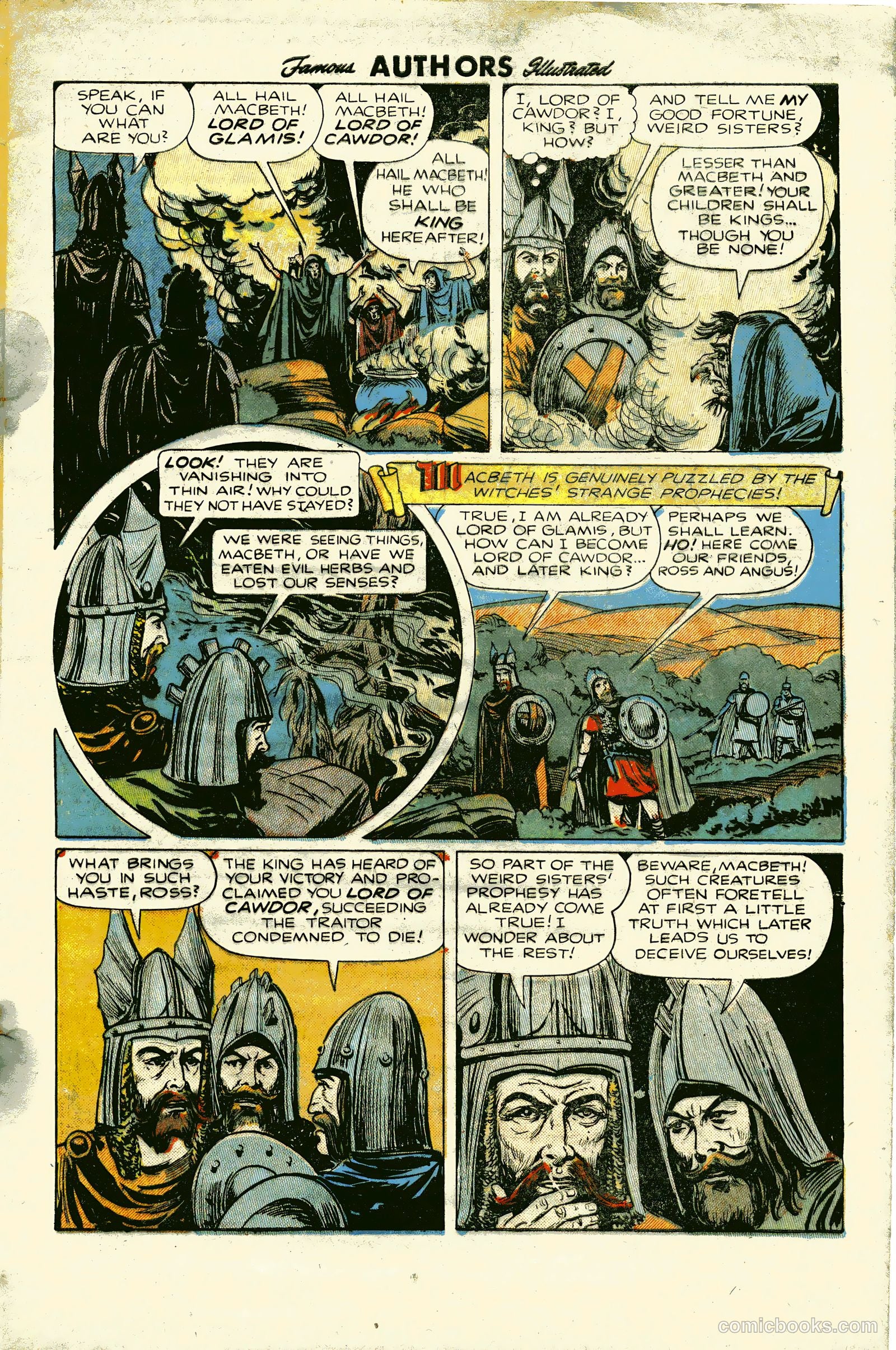 Stories by Famous Authors Illustrated #6 — page 5 of 35