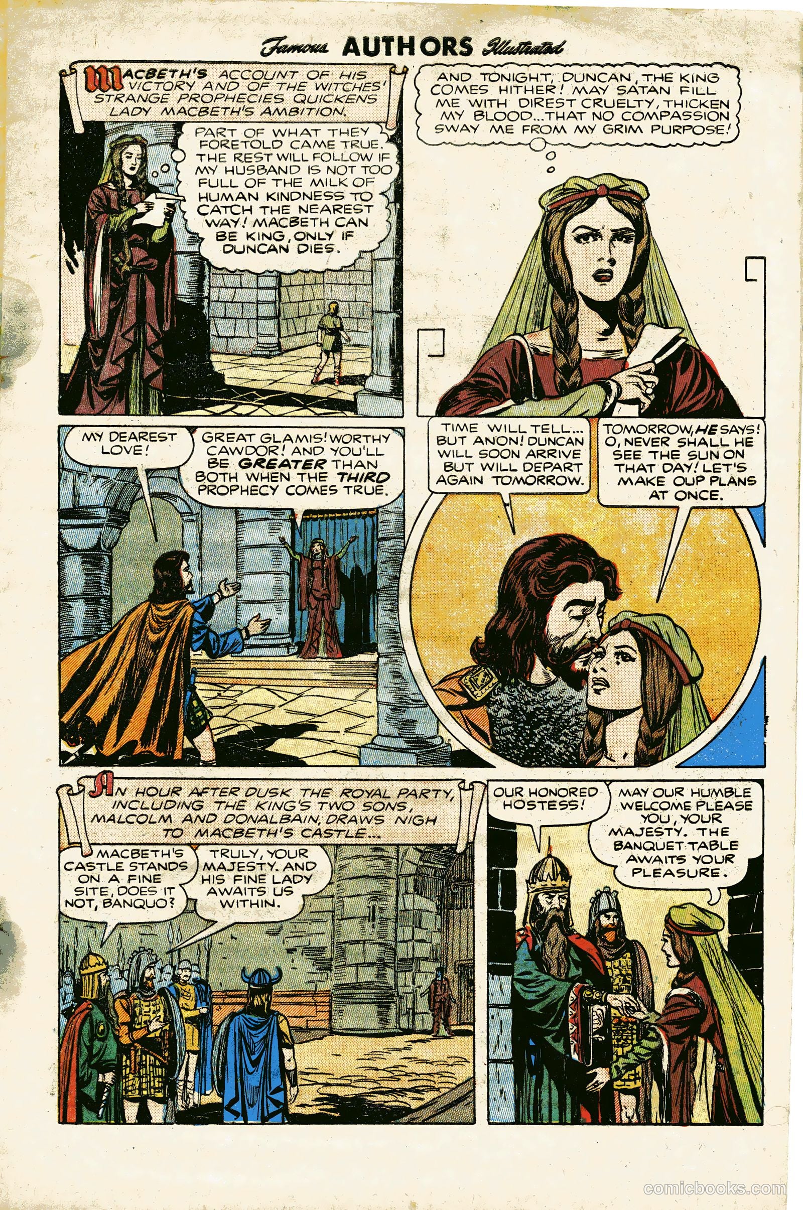 Stories by Famous Authors Illustrated #6 — page 7 of 35