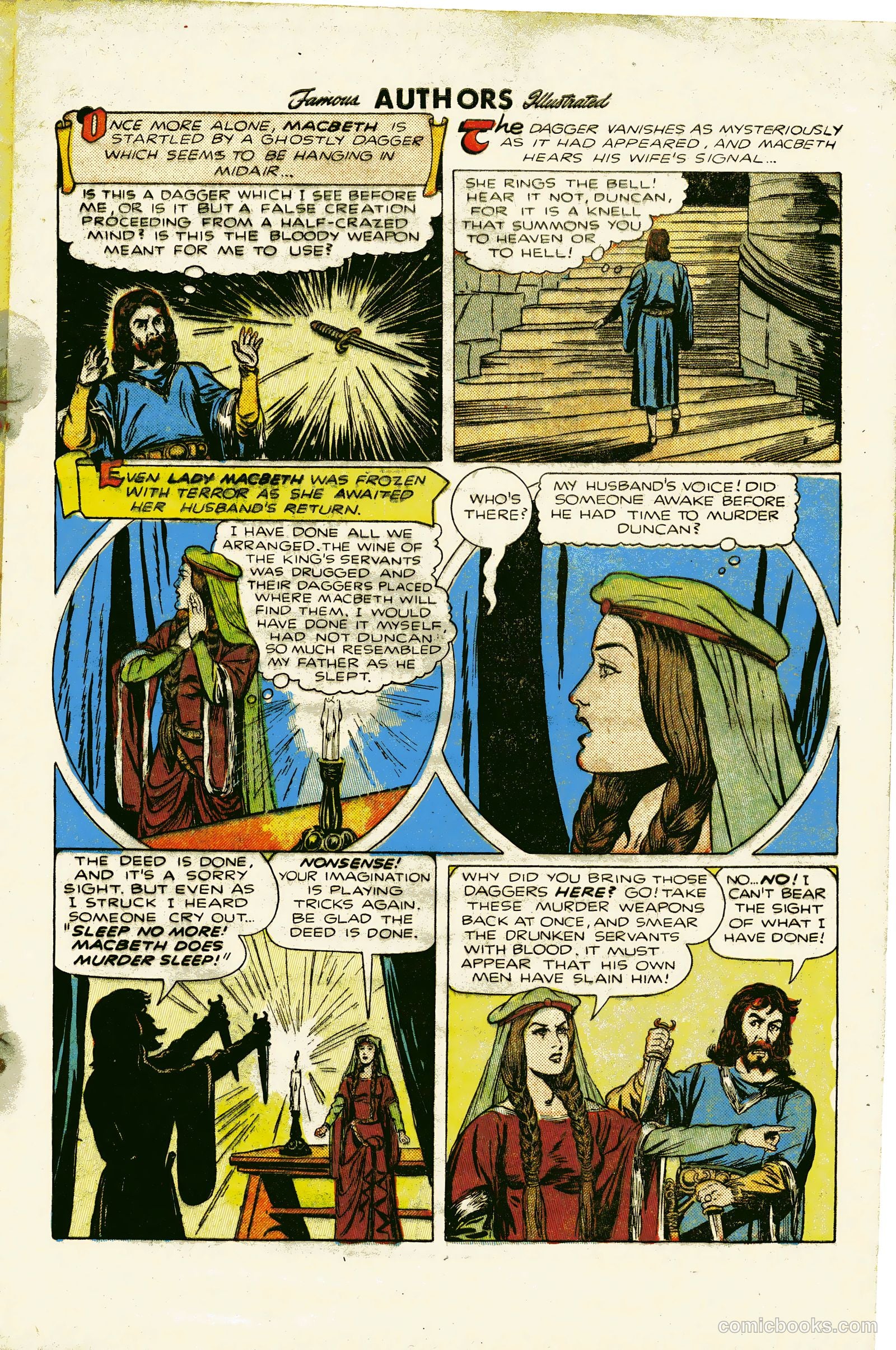 Stories by Famous Authors Illustrated #6 — page 9 of 35