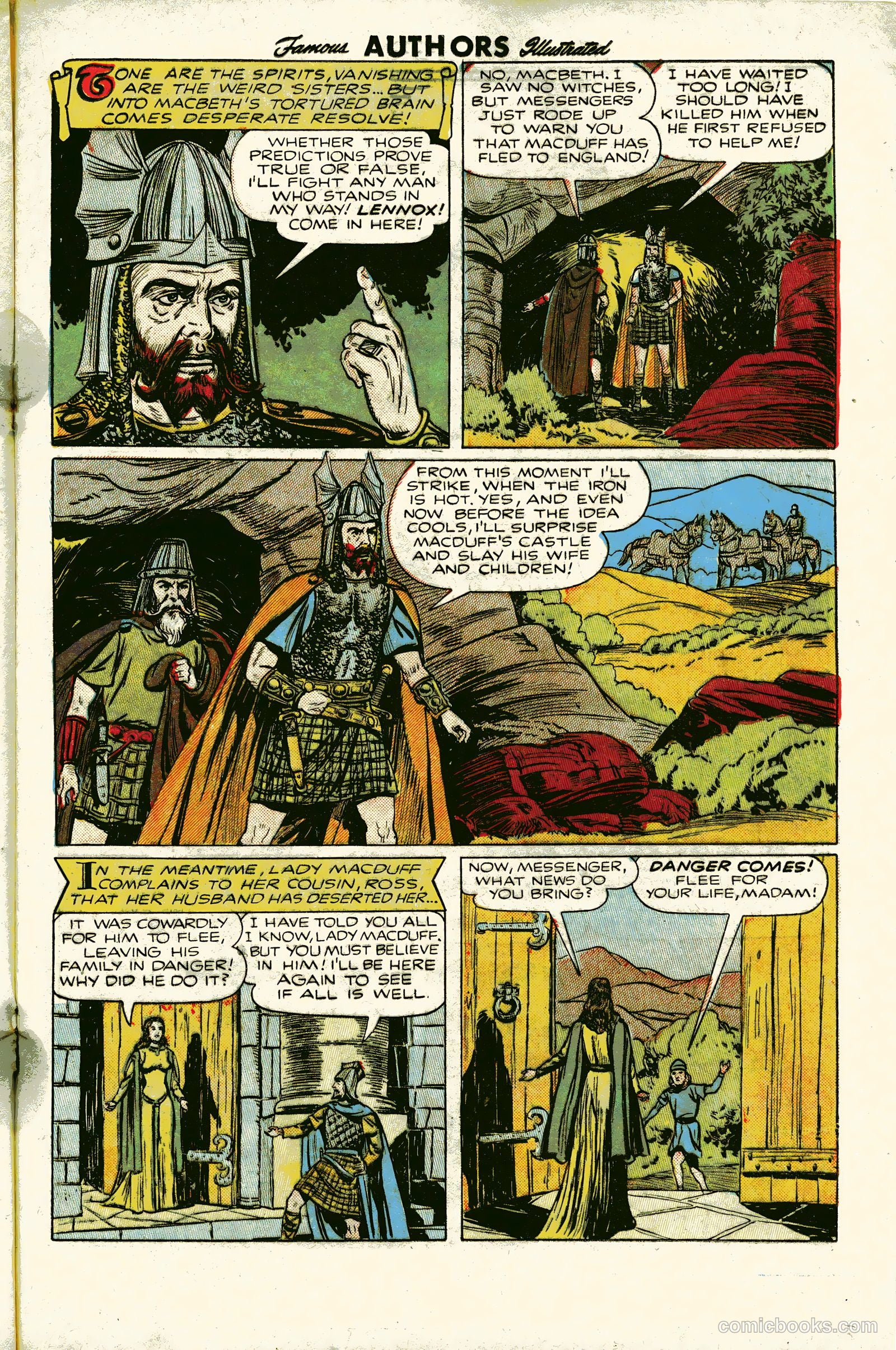 Stories by Famous Authors Illustrated #6 — page 21 of 35
