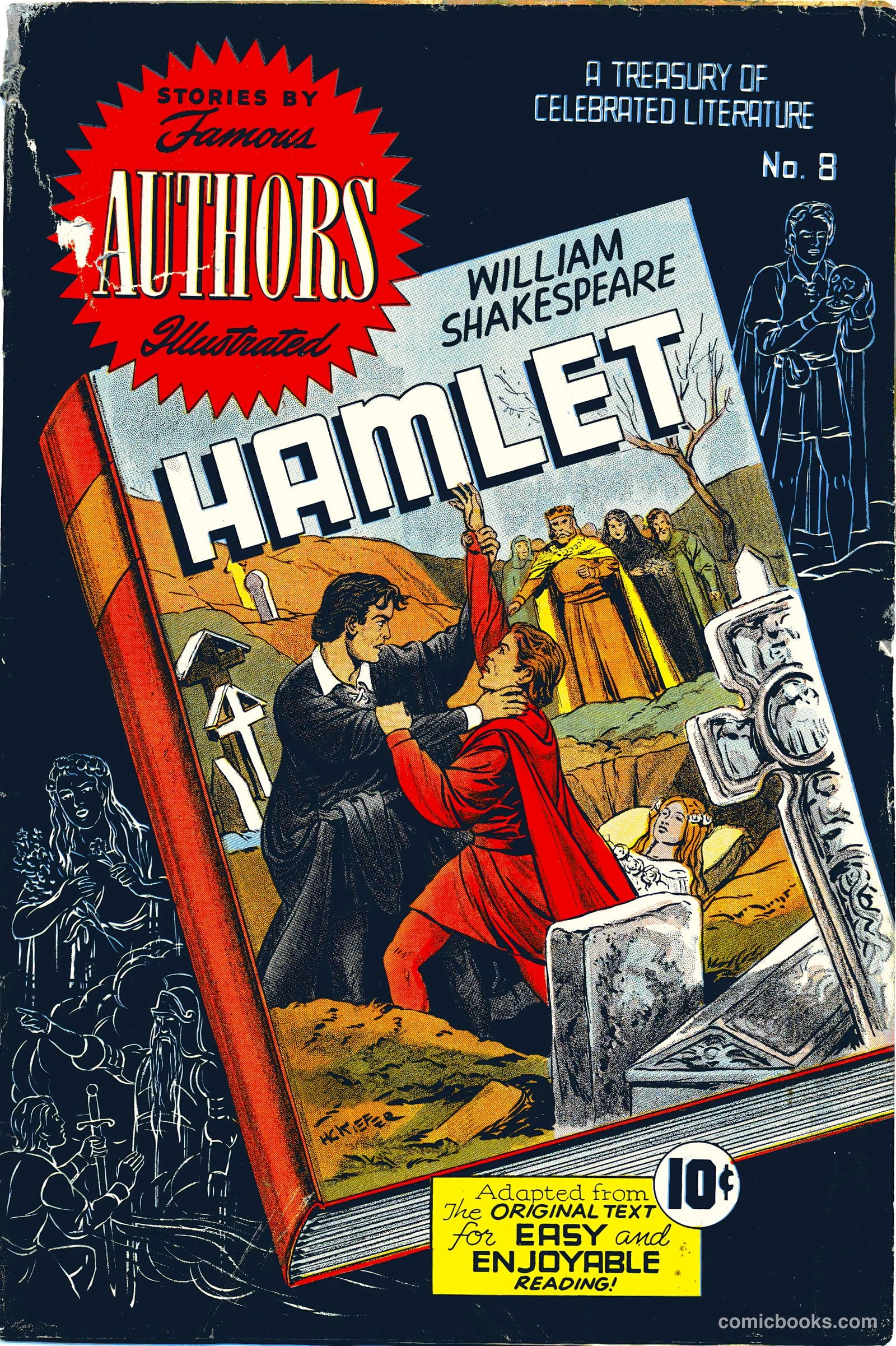 Stories by Famous Authors Illustrated #8 — page 1 of 36