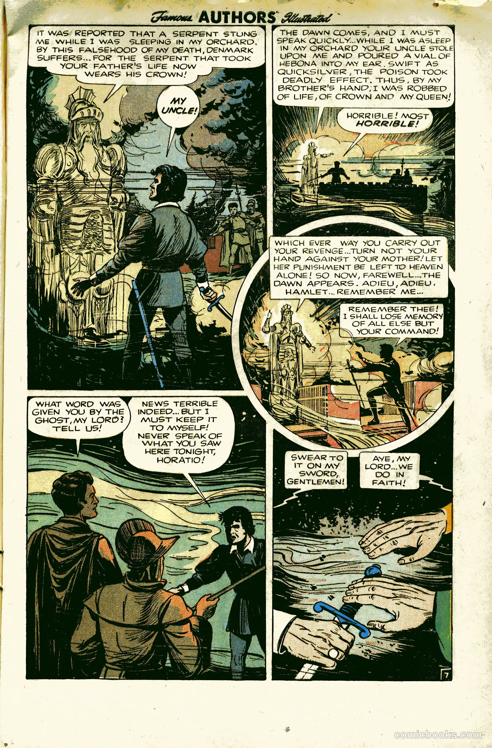 Stories by Famous Authors Illustrated #8 — page 9 of 36