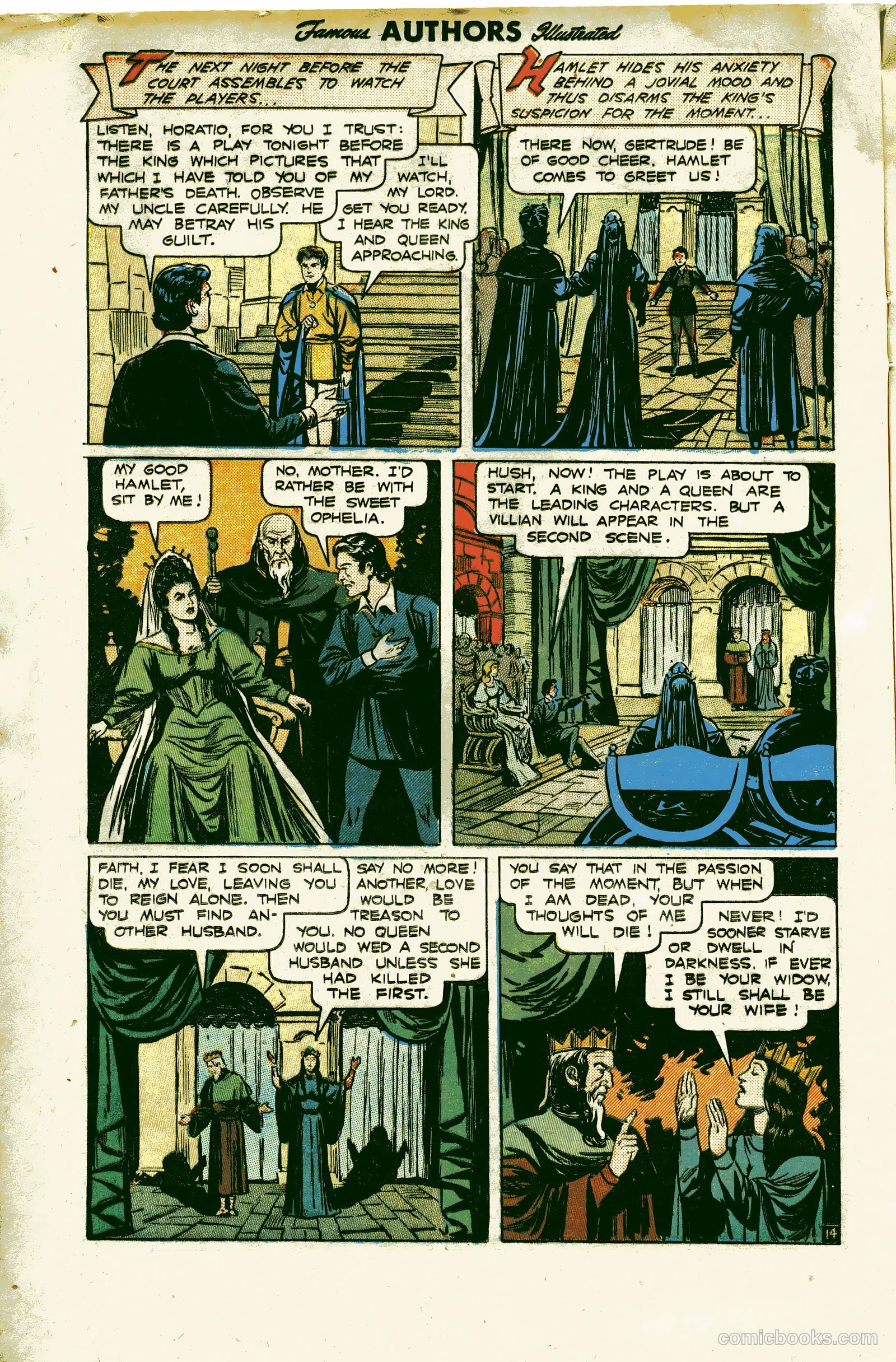 Stories by Famous Authors Illustrated #8 — page 16 of 36