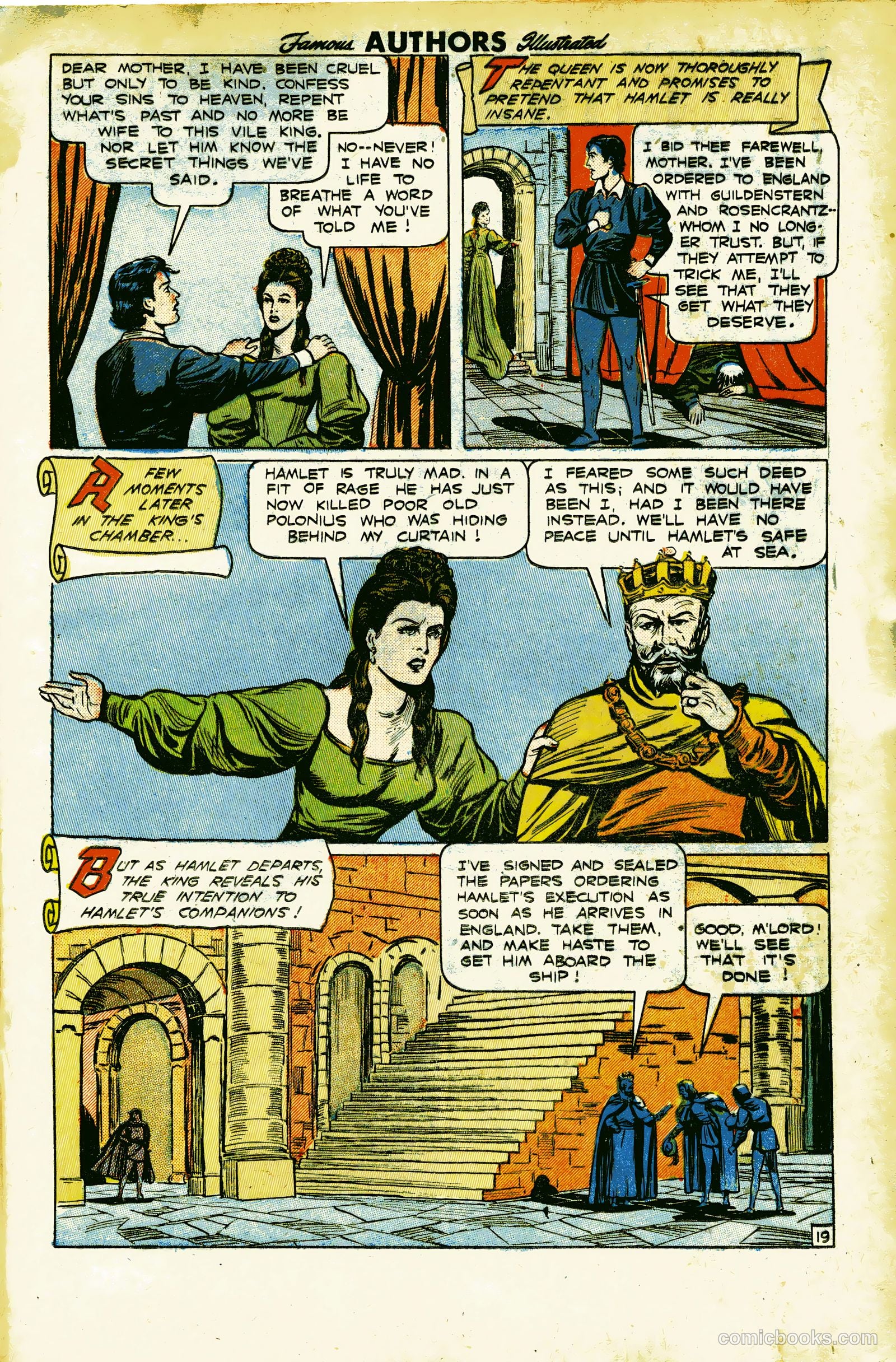Stories by Famous Authors Illustrated #8 — page 21 of 36