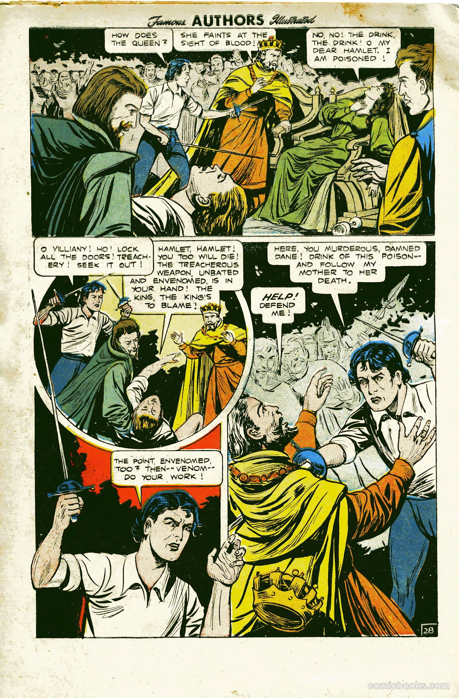 Stories by Famous Authors Illustrated #8 — page 30 of 36