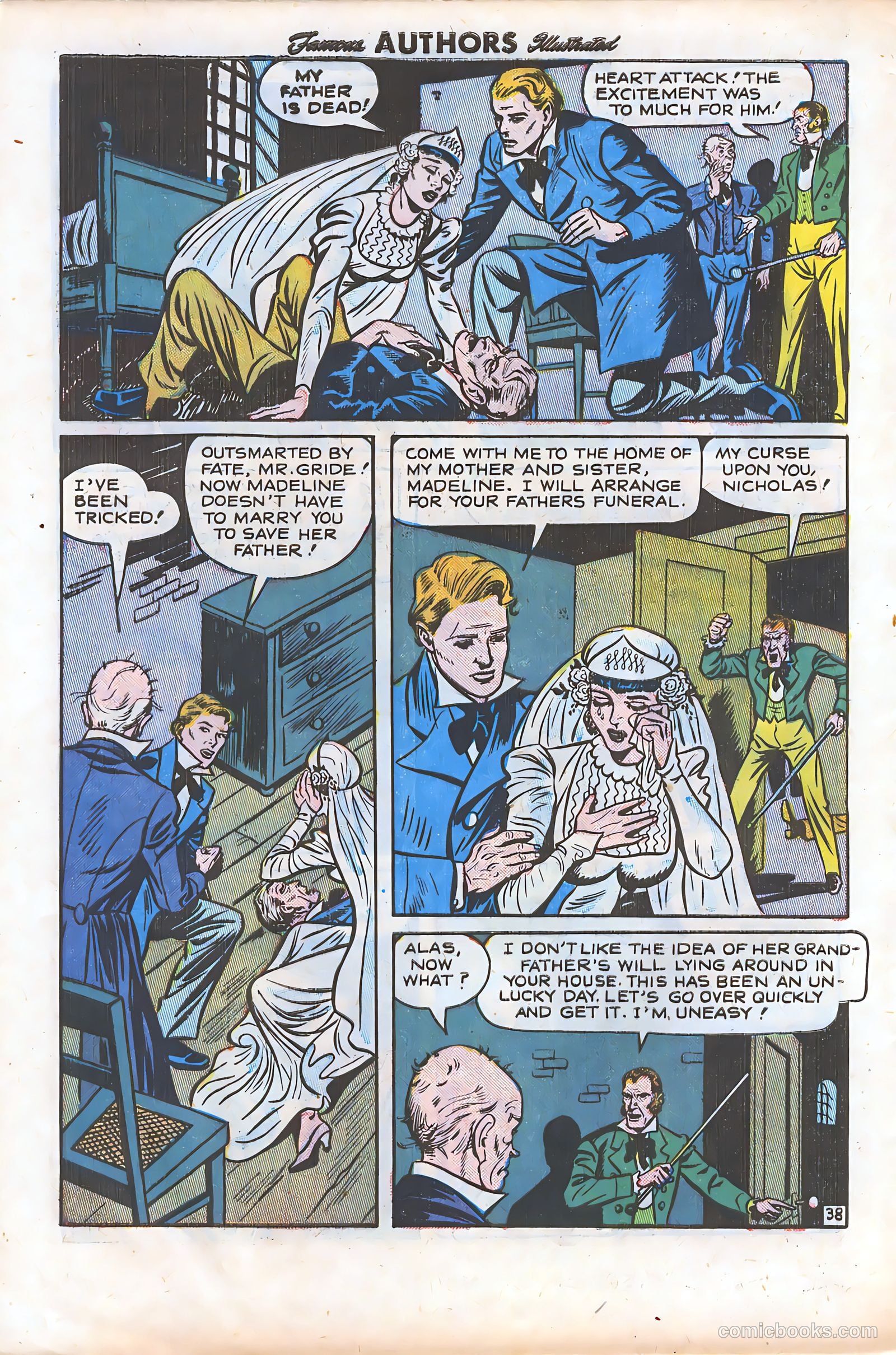 Stories by Famous Authors Illustrated #9 — page 40 of 52