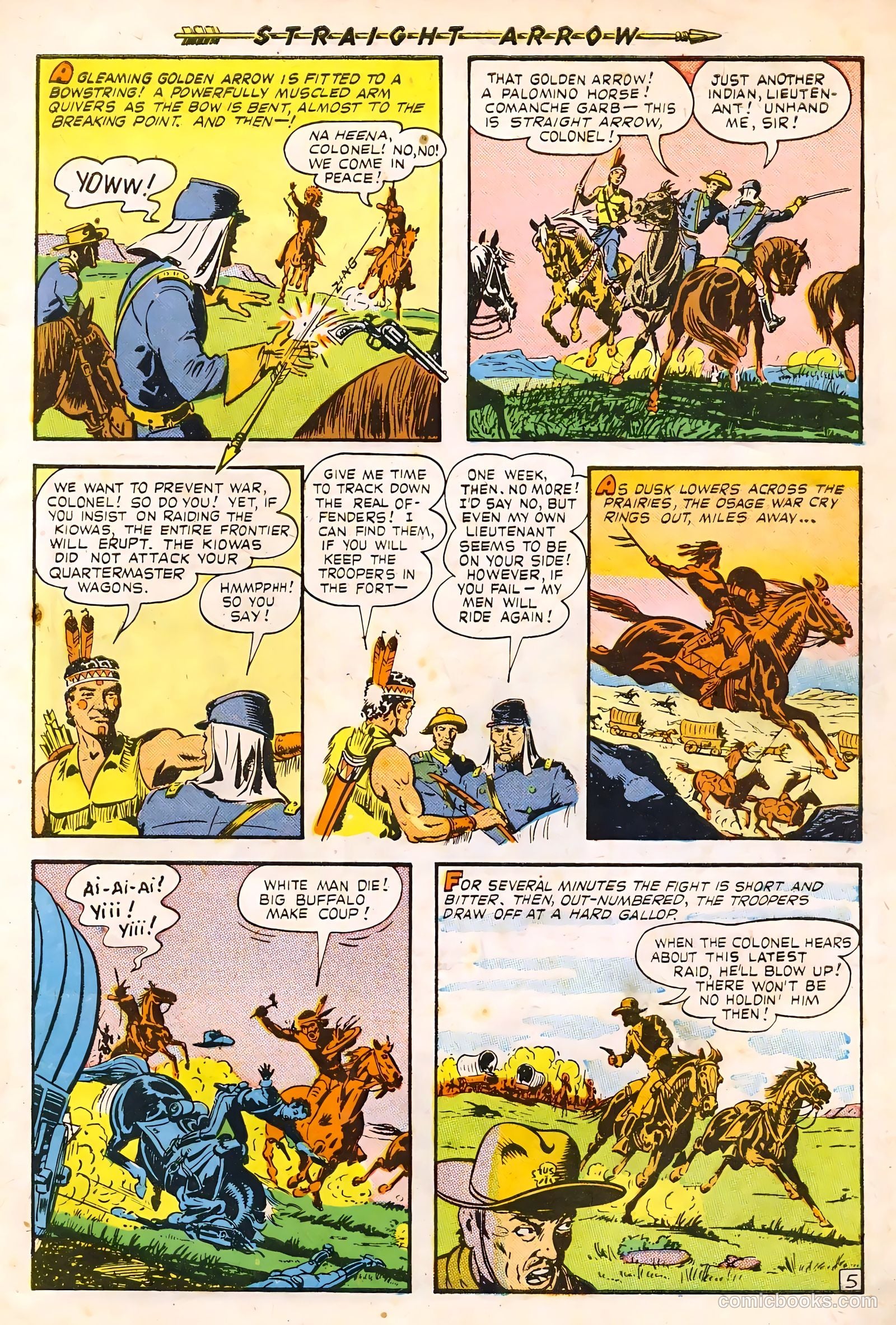 Straight Arrow #1 — page 7 of 36
