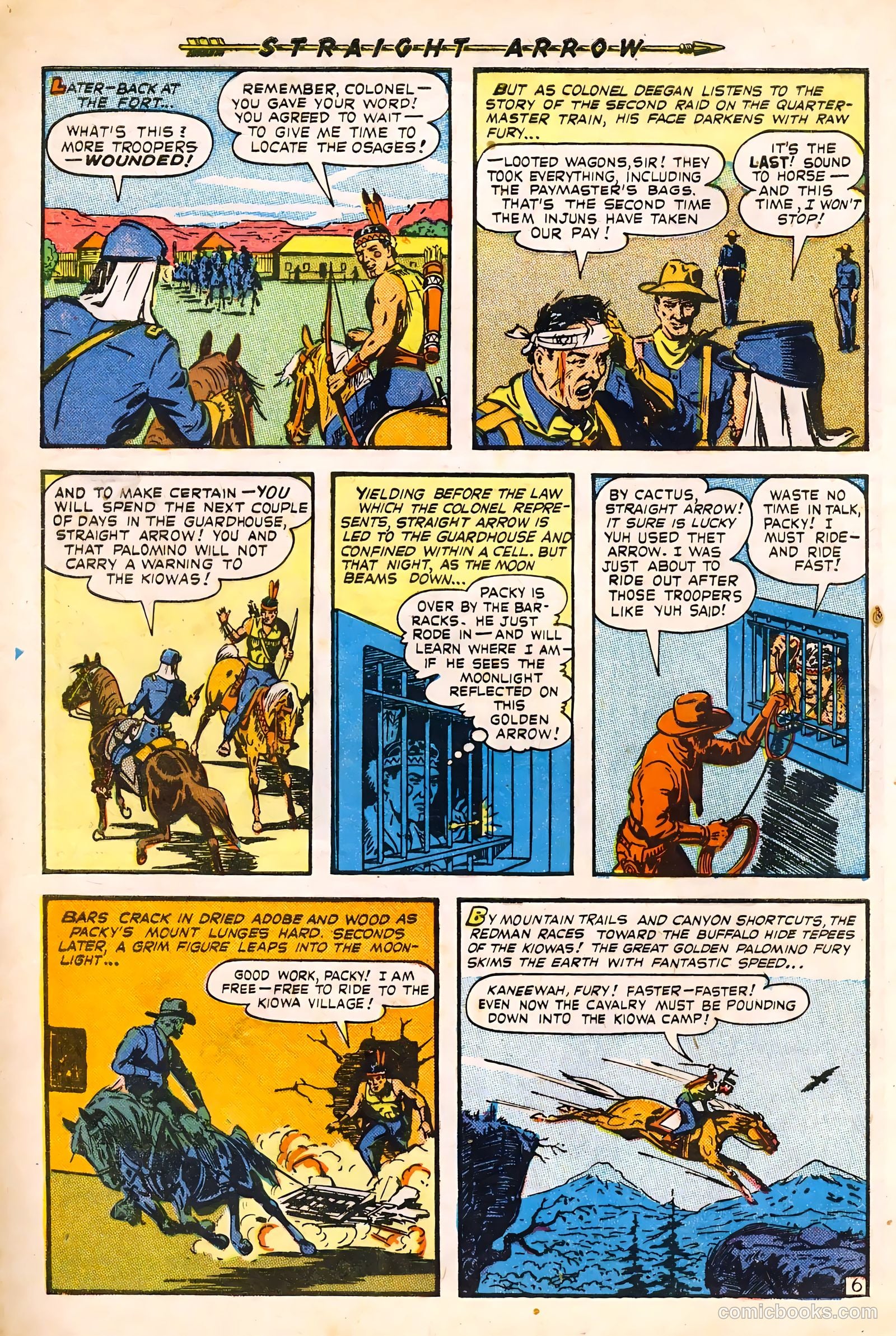 Straight Arrow #1 — page 8 of 36