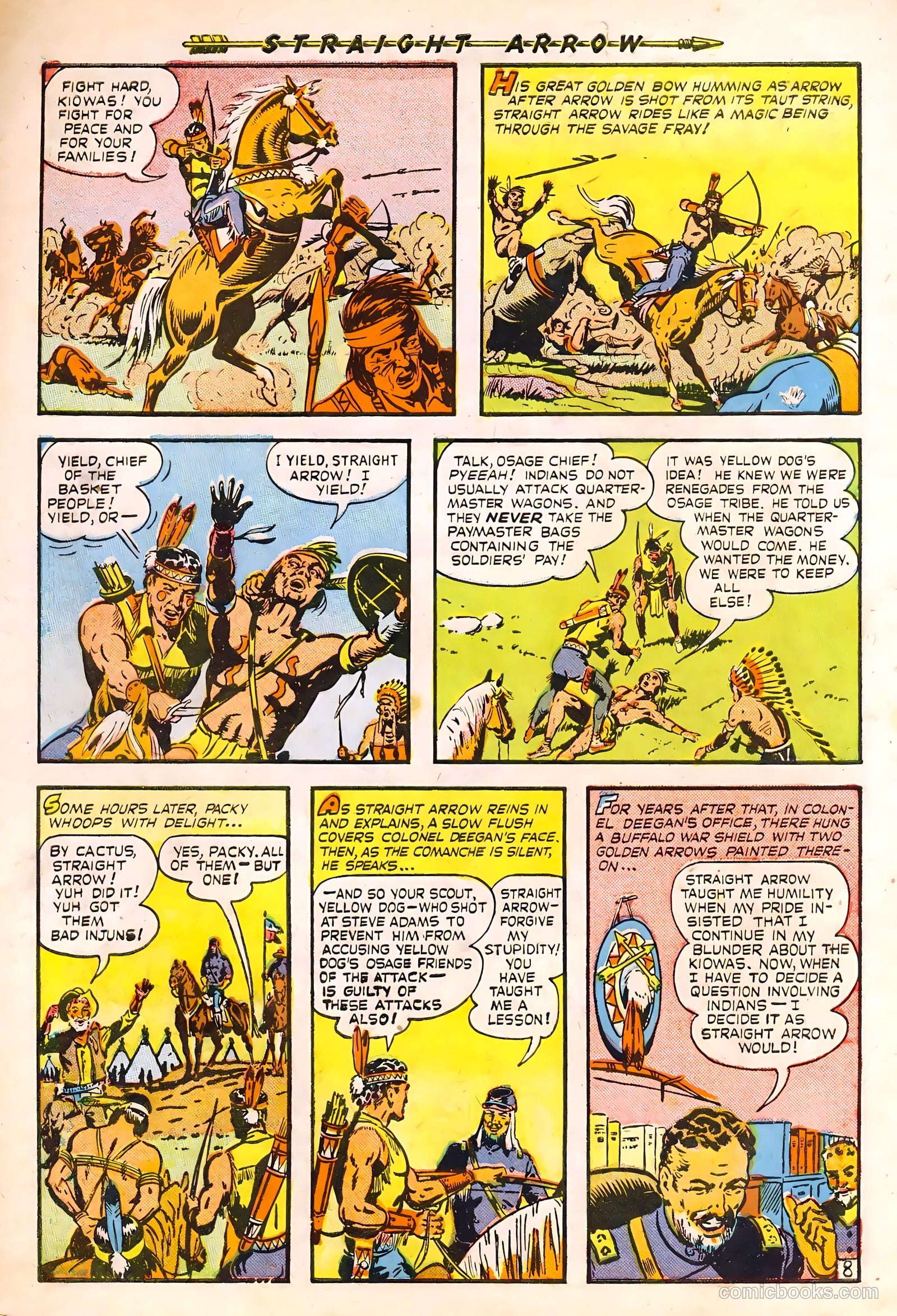 Straight Arrow #1 — page 10 of 36