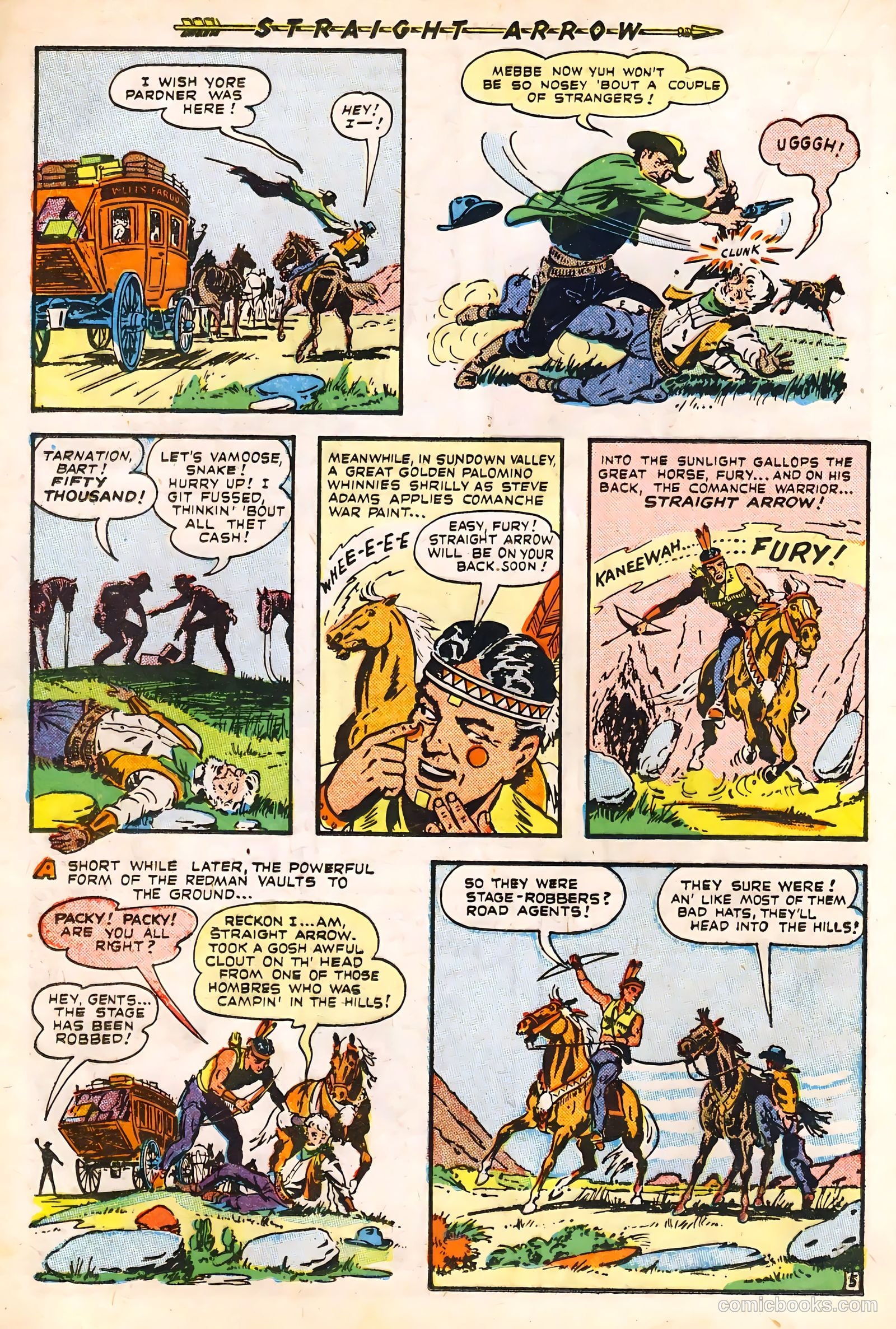 Straight Arrow #1 — page 16 of 36