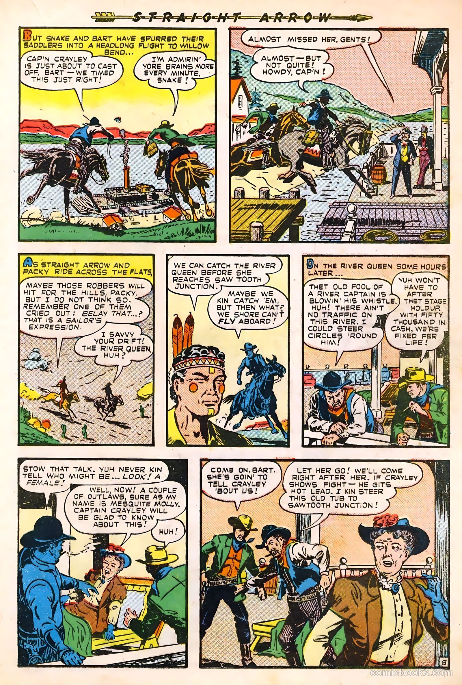 Straight Arrow #1 — page 17 of 36