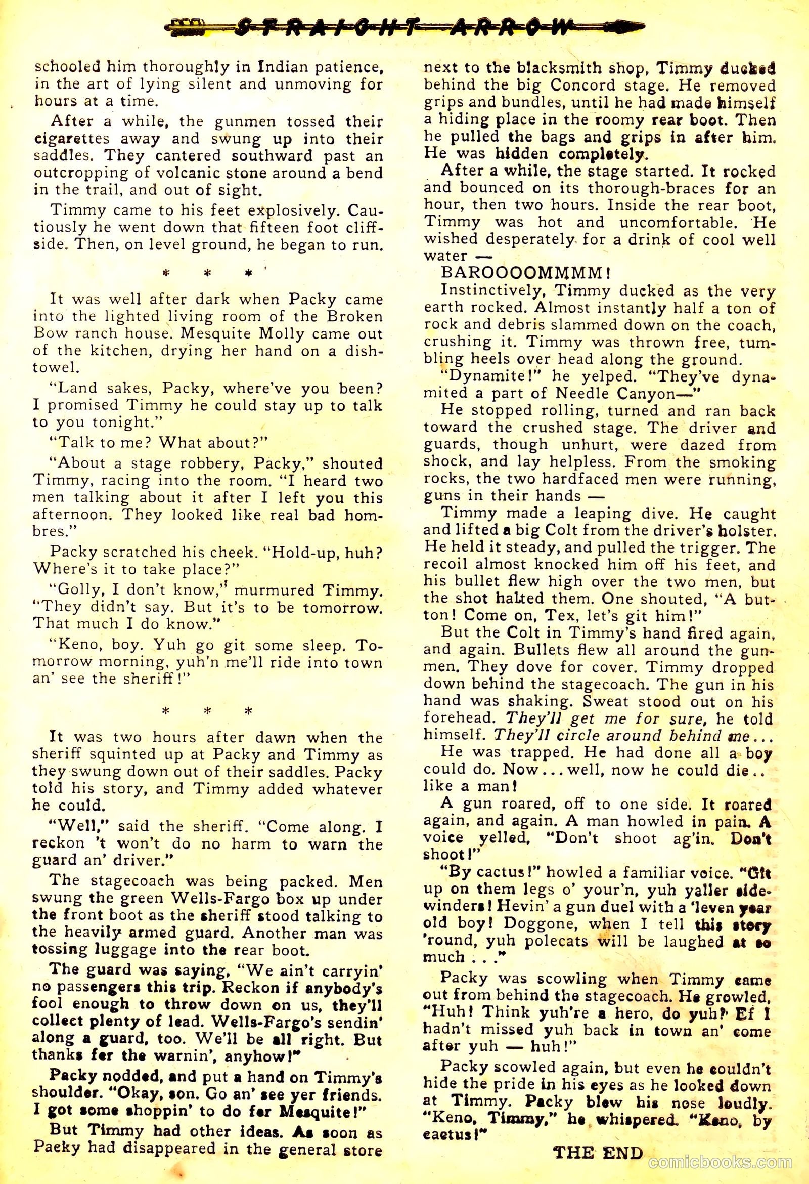 Straight Arrow #1 — page 27 of 36