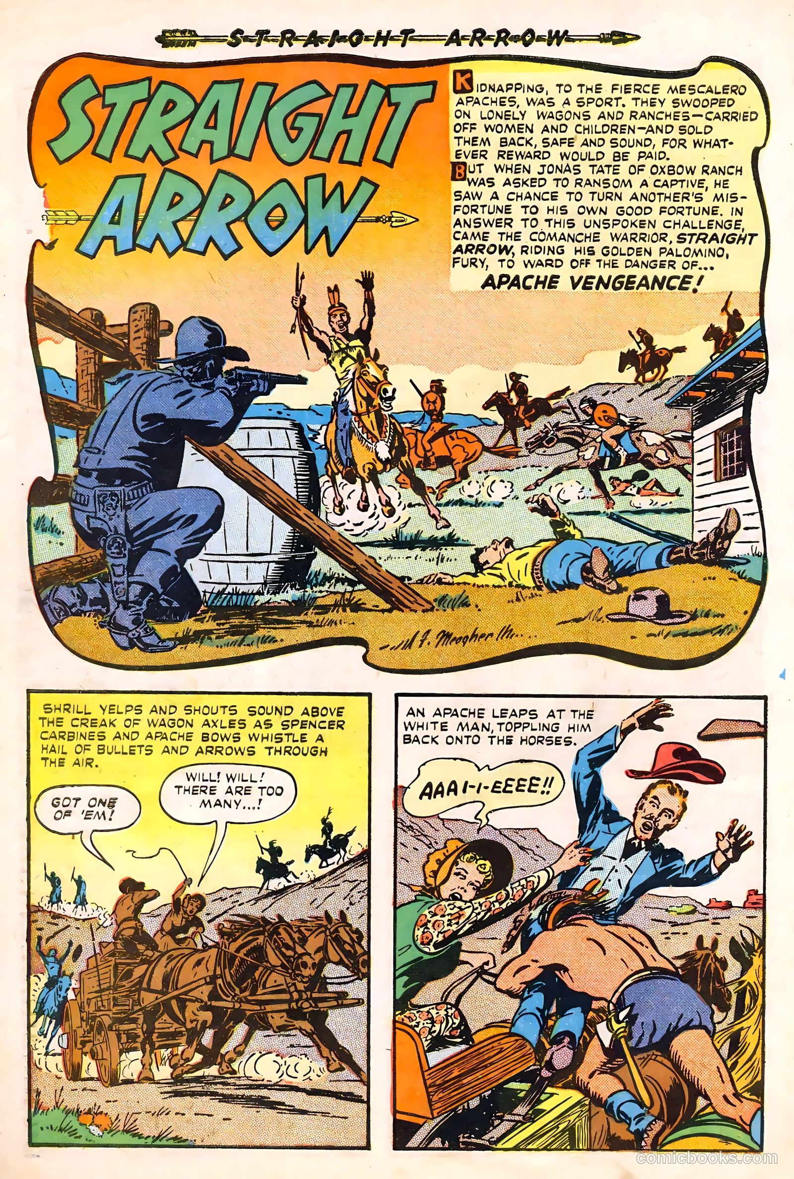 Straight Arrow #1 — page 28 of 36