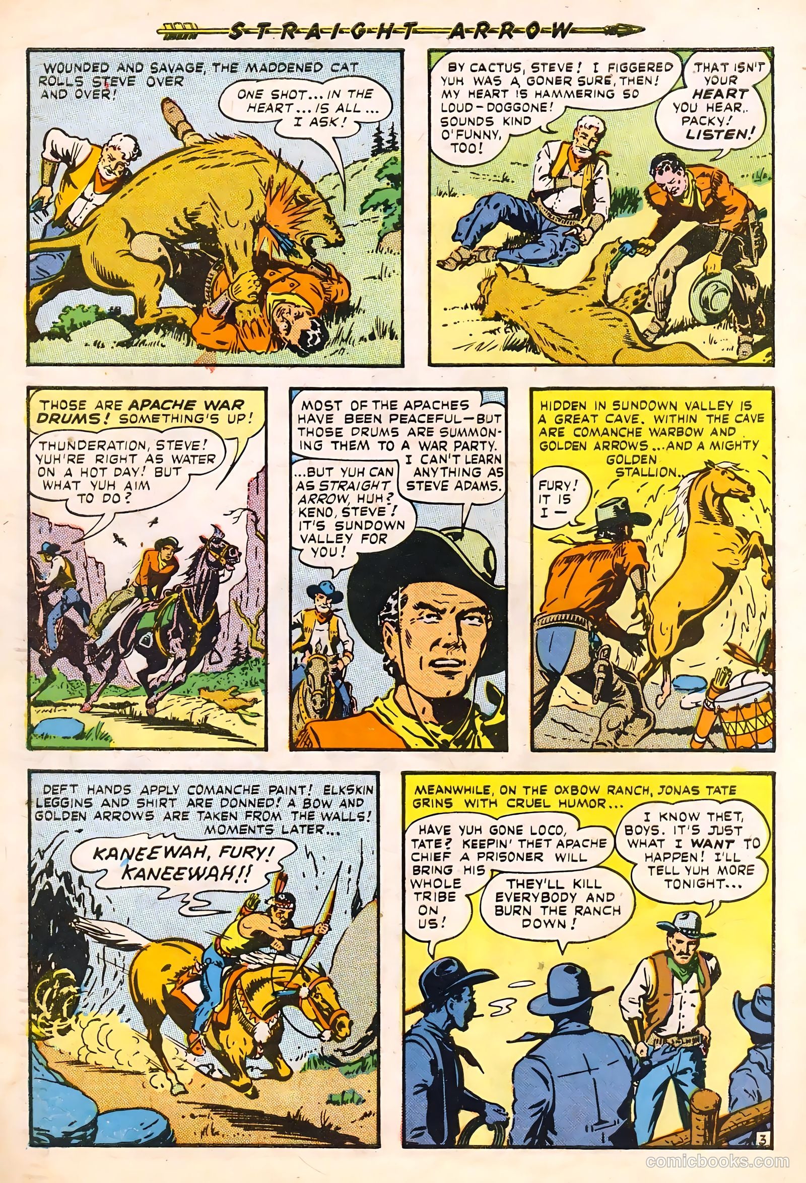 Straight Arrow #1 — page 30 of 36
