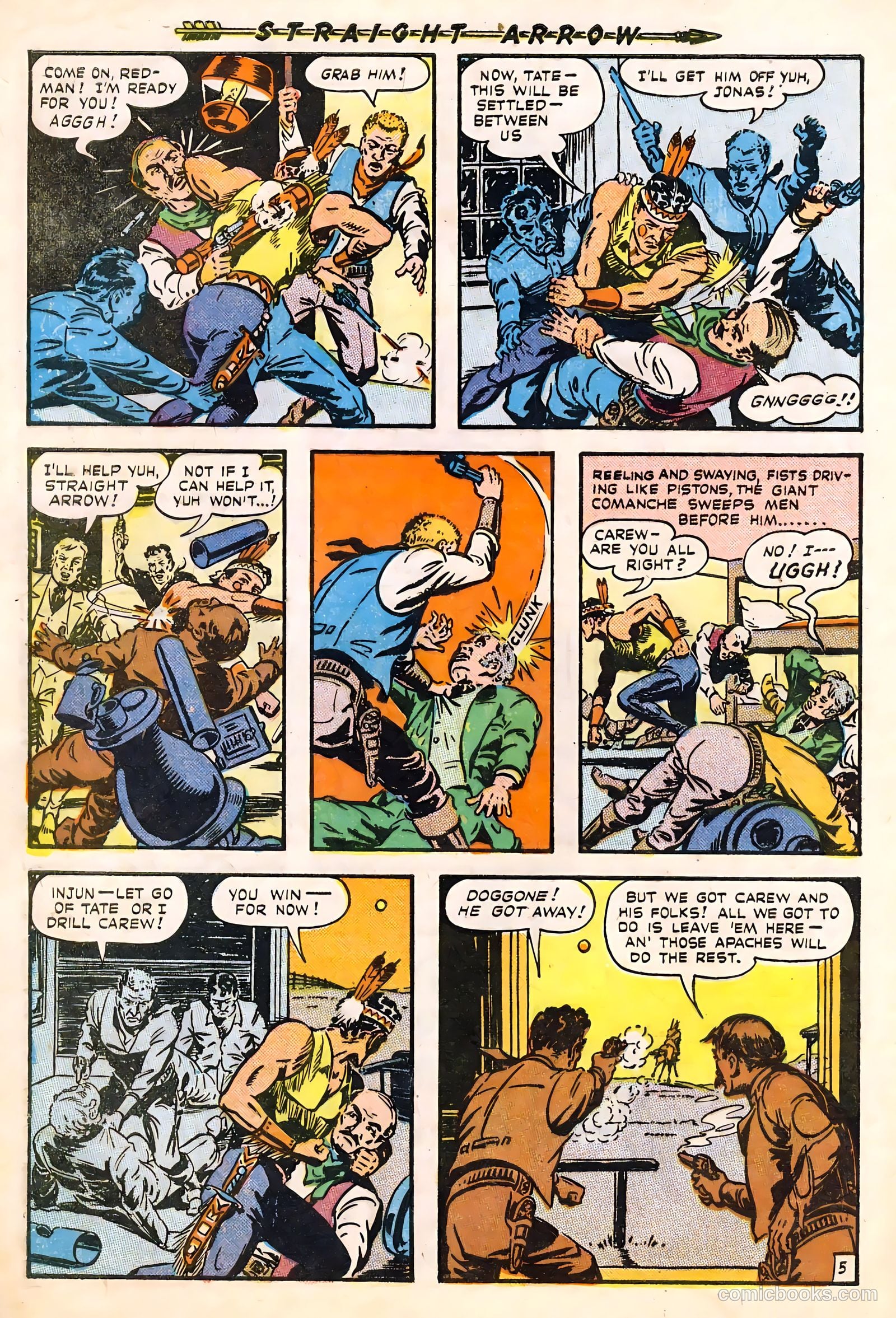 Straight Arrow #1 — page 32 of 36