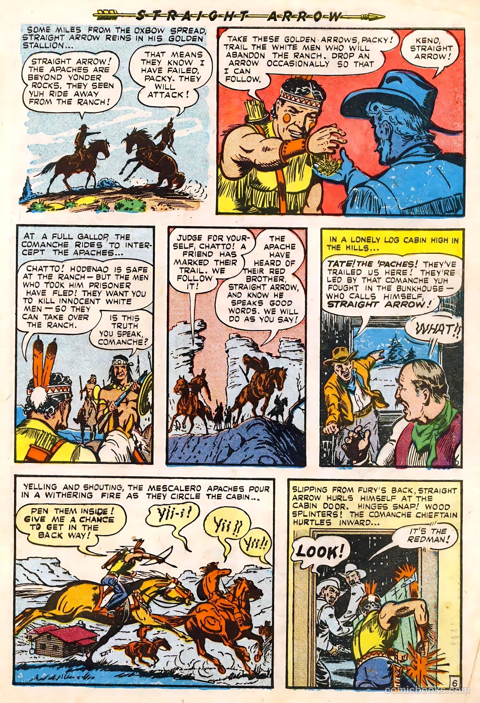 Straight Arrow #1 — page 33 of 36
